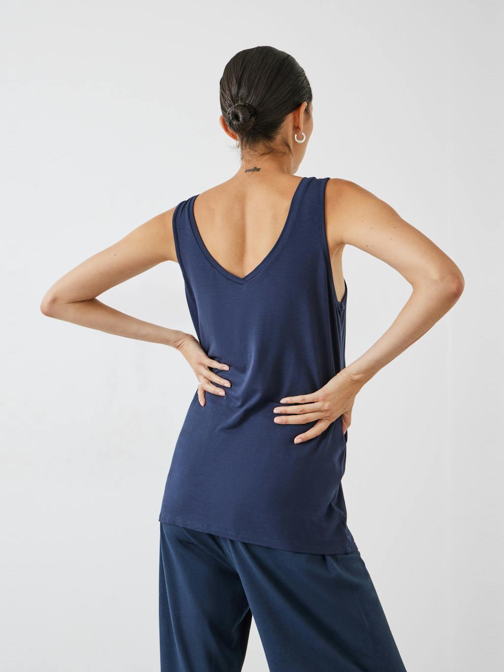 005892-1659-03 Sally V-Neck Jersey Vest Top