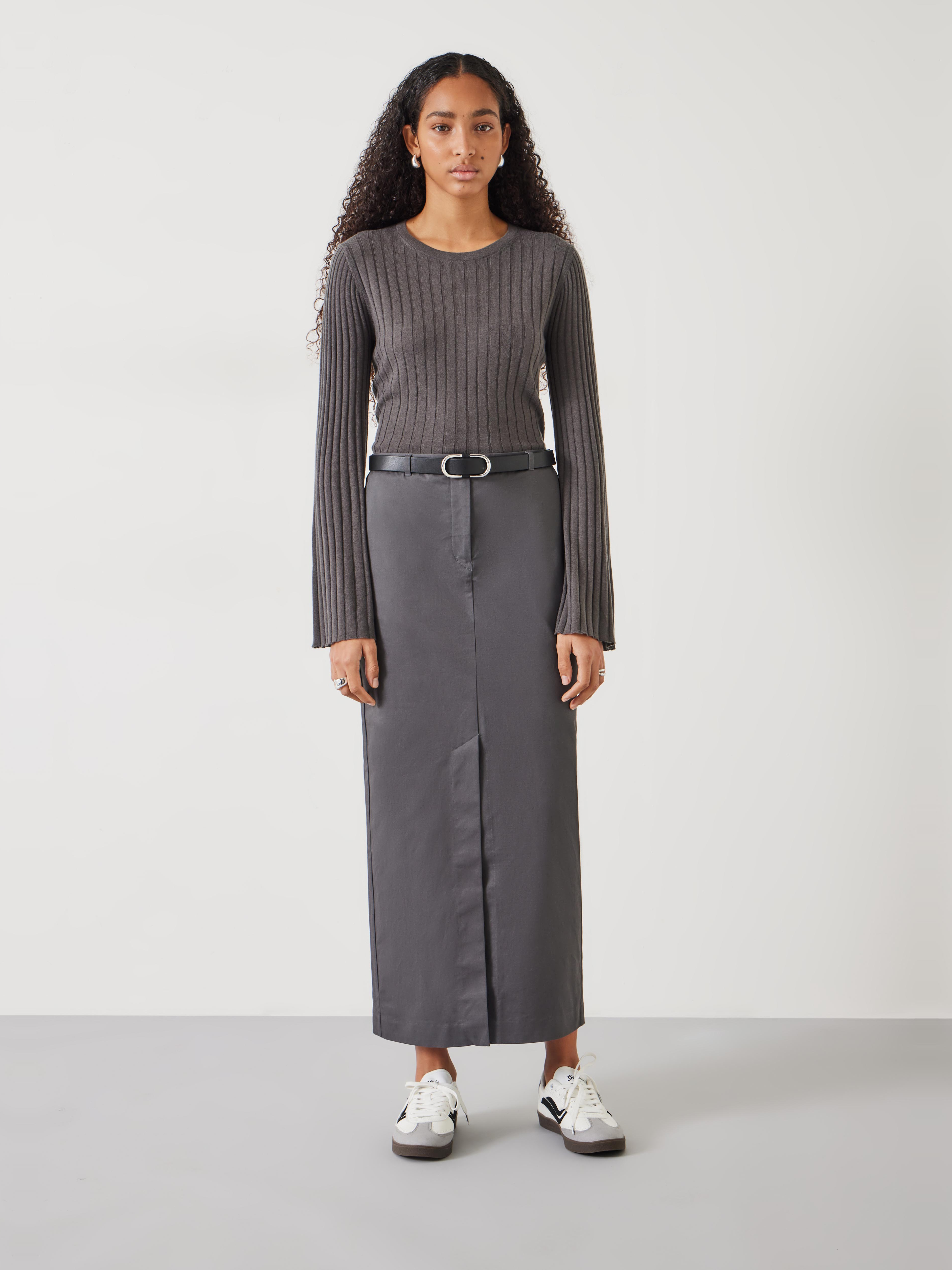 Farrah Column Maxi Skirt