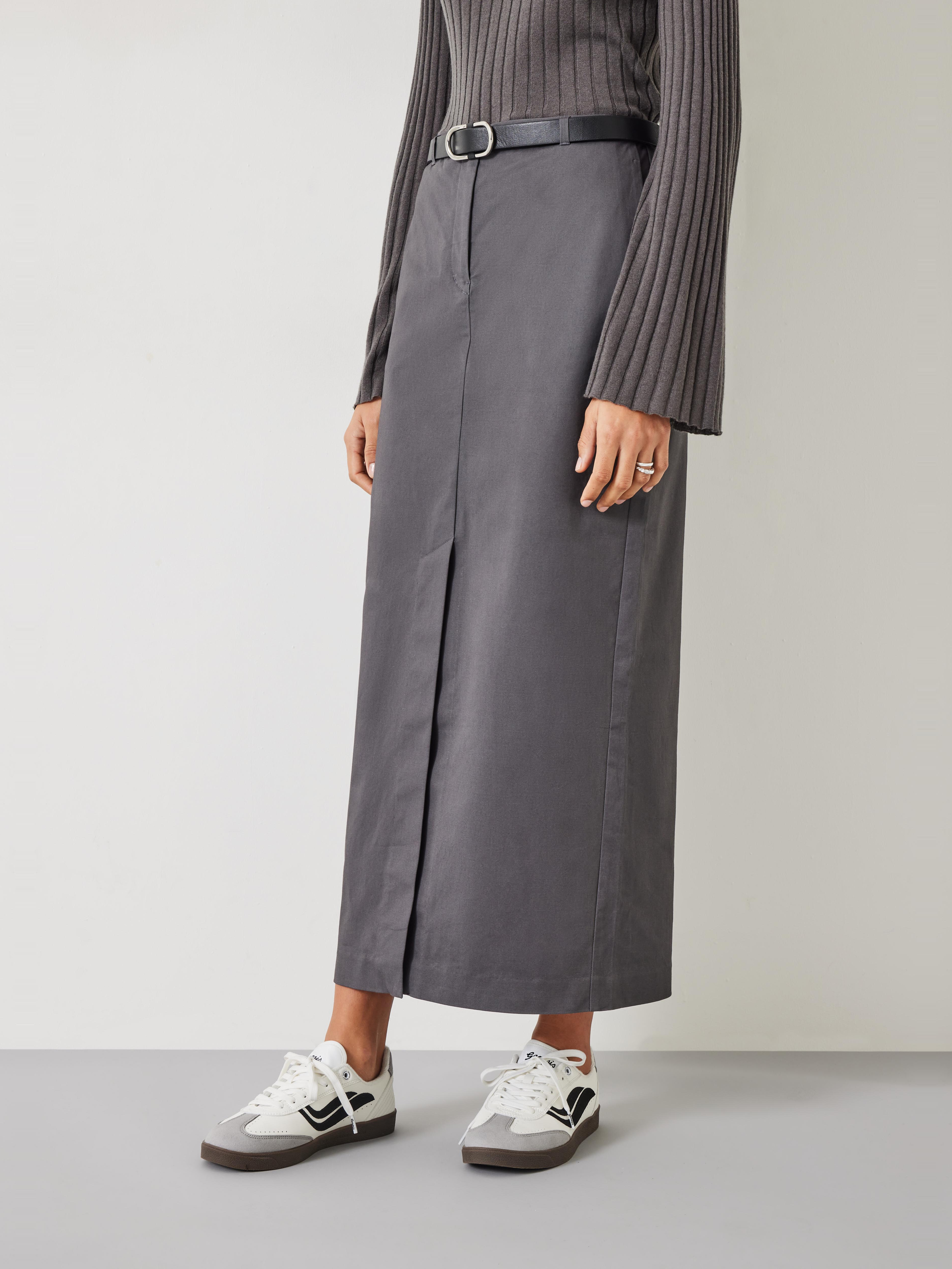 Farrah Column Maxi Skirt