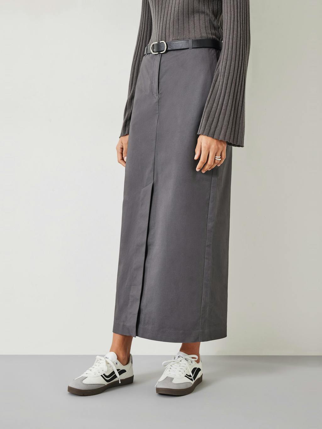 010182-0445-02 Farrah Column Maxi Skirt