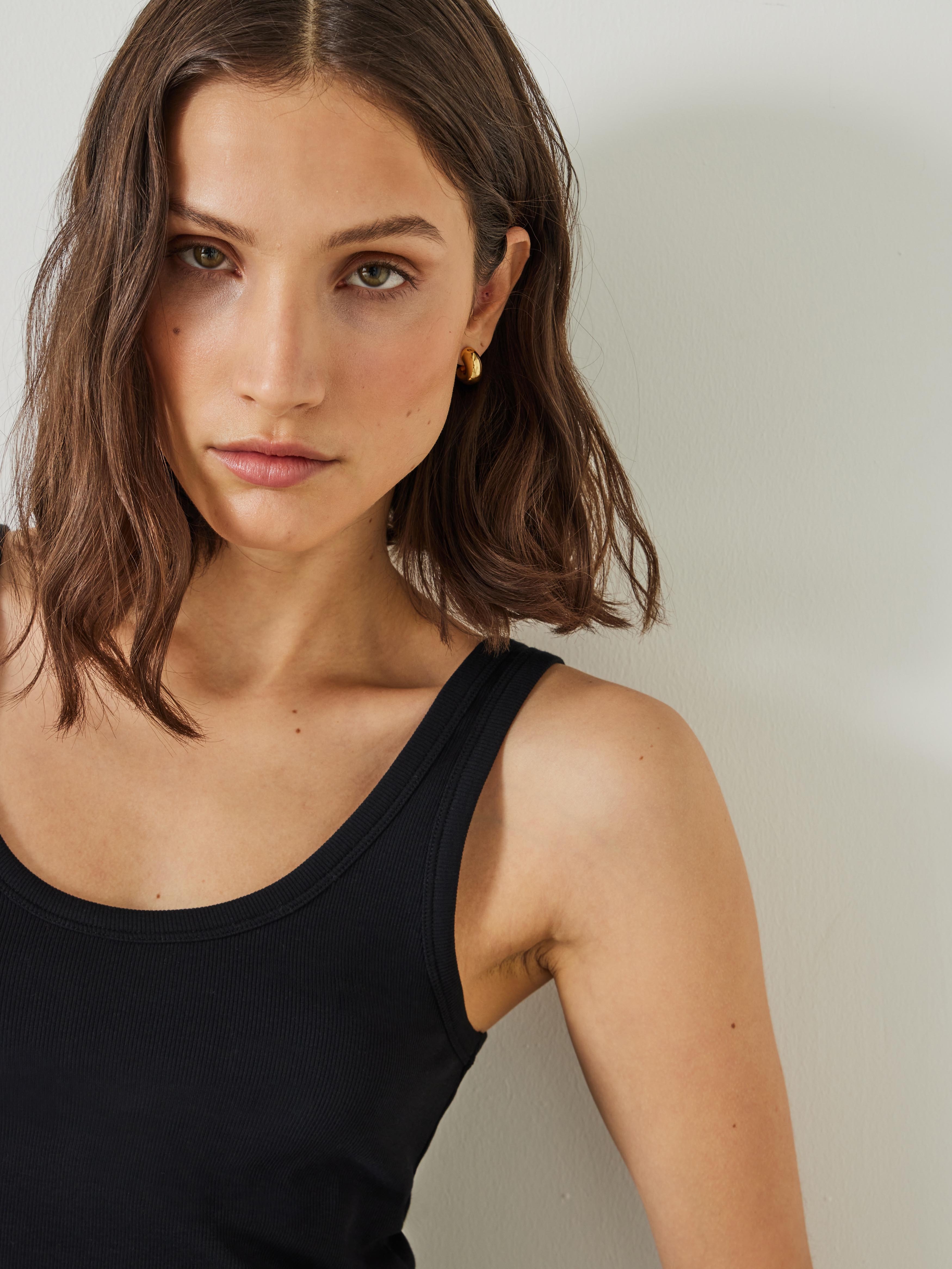 Seth Low Scoop Ribbed Vest