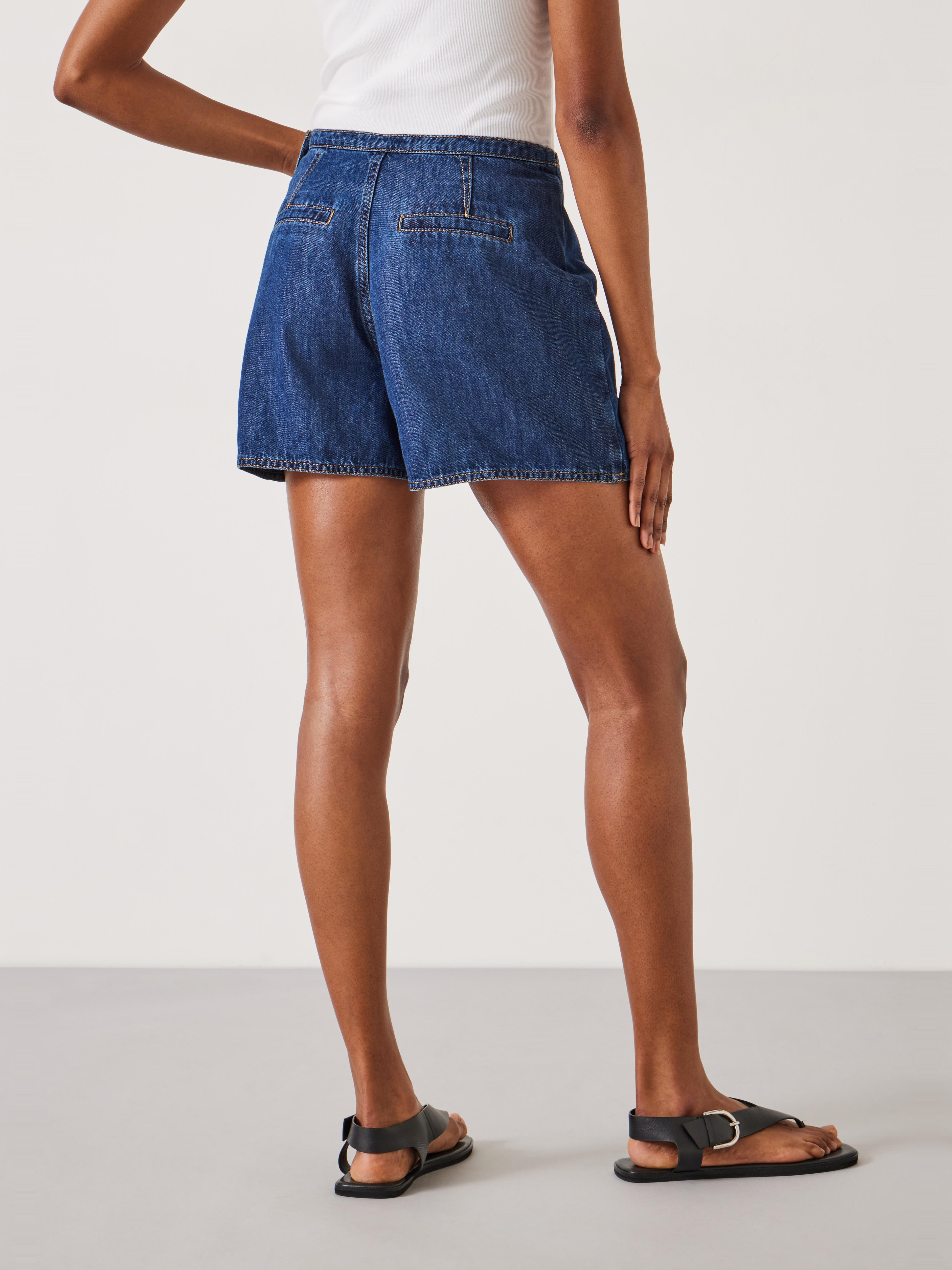 Madeline Denim Mini Skort