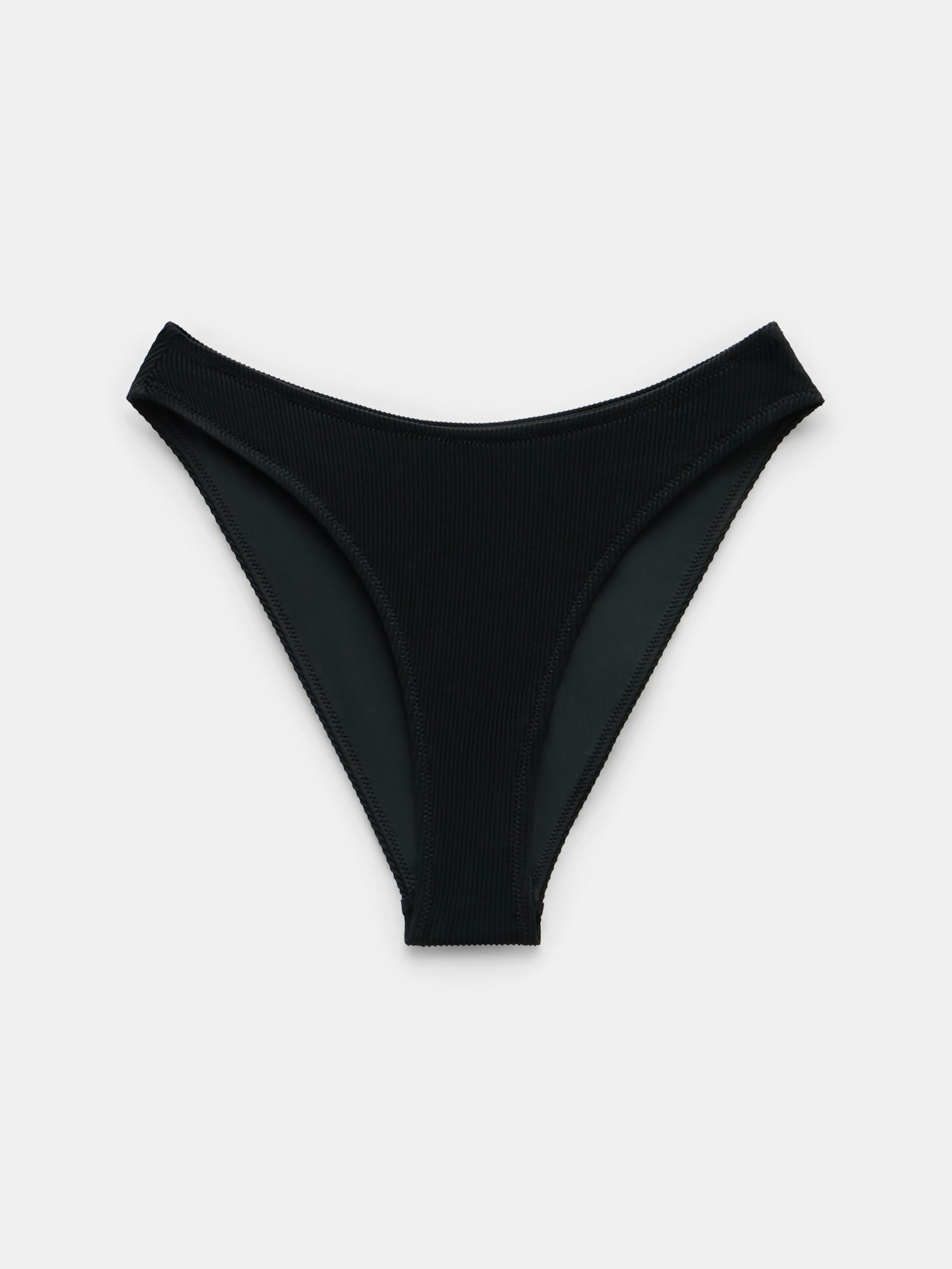 010408-0456-07 Heidi High Leg Rib Bikini Bottoms