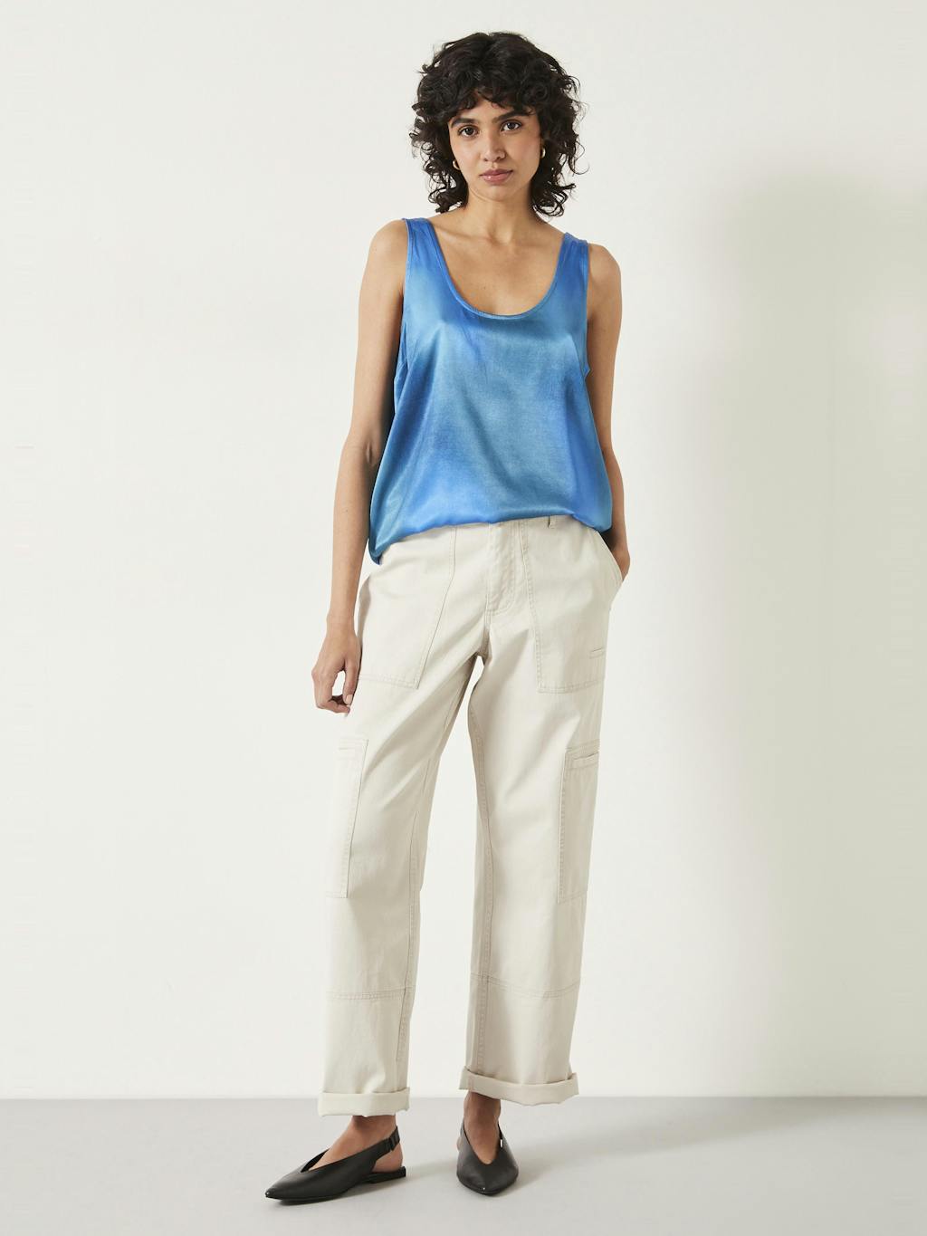 009486-4432-02 Sage Tank Top (Ombré Colour Wash)