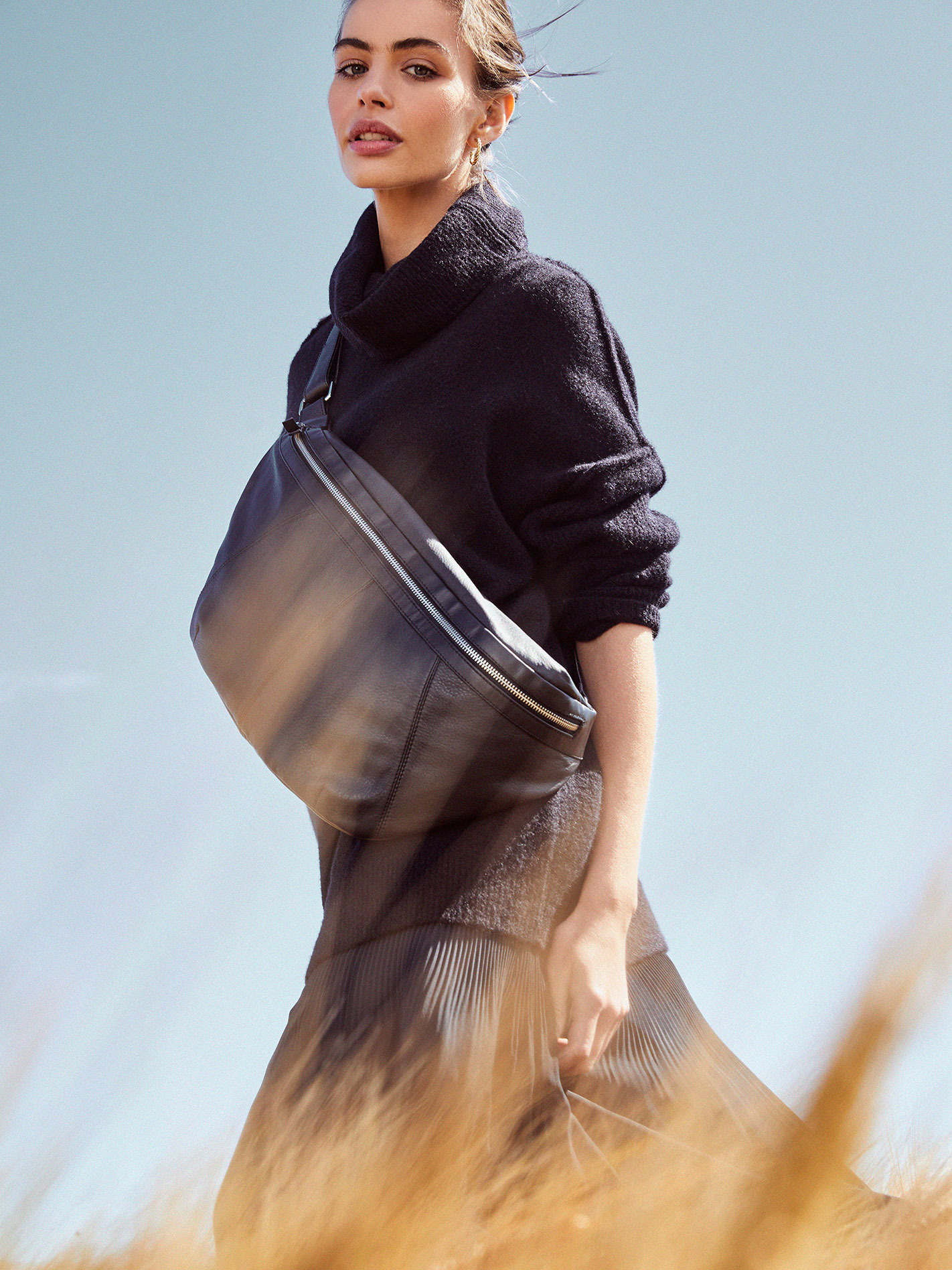 Peita Leather Bum Bag