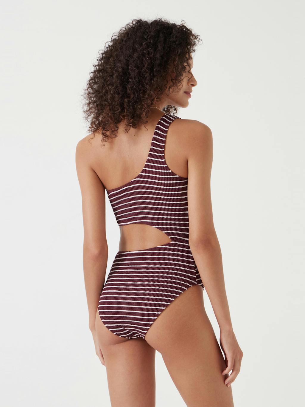 010744-1179-02 Clare Crinkle Cut Out Swimsuit