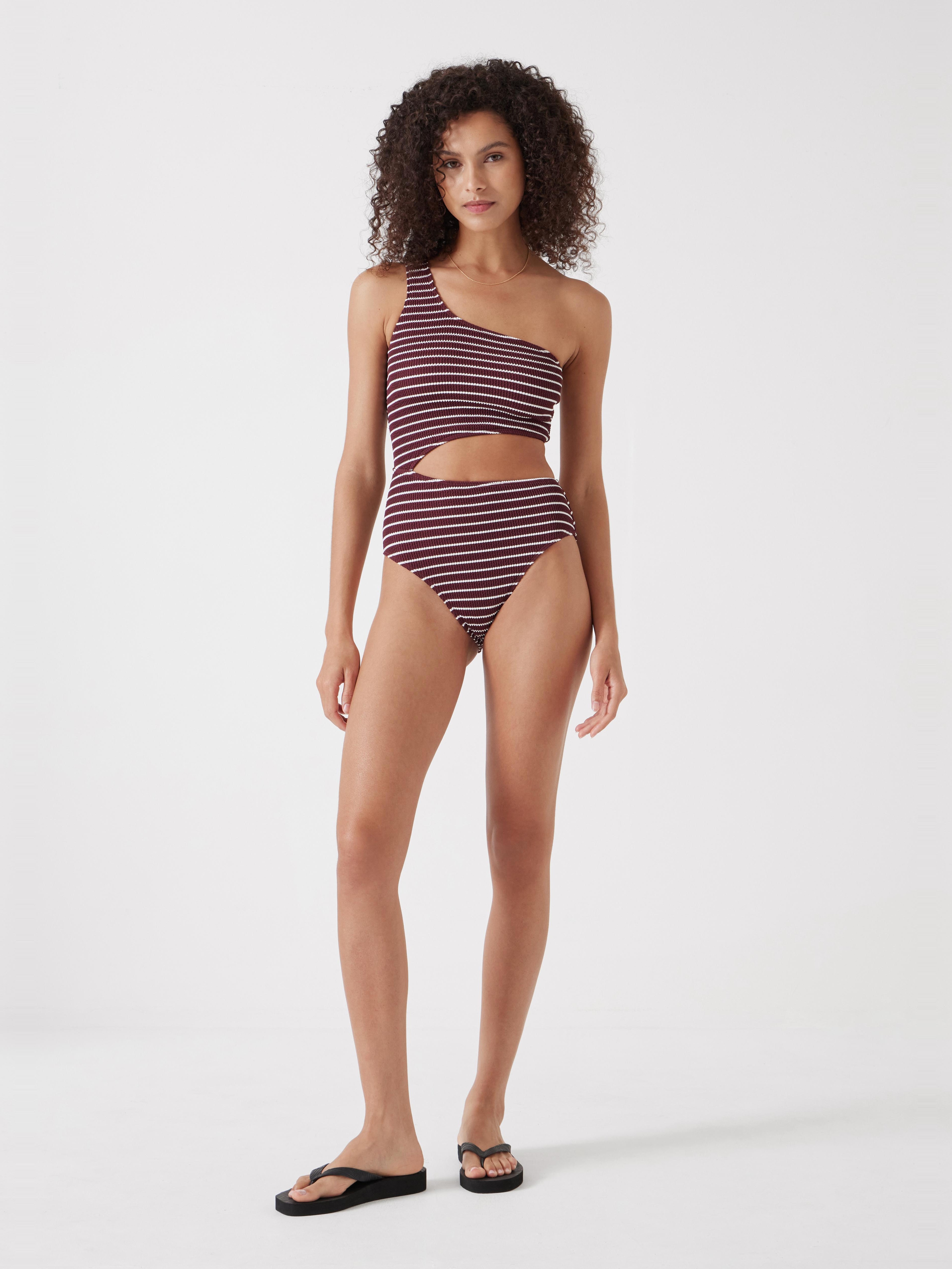 Clare Crinkle Cut Out Swimsuit