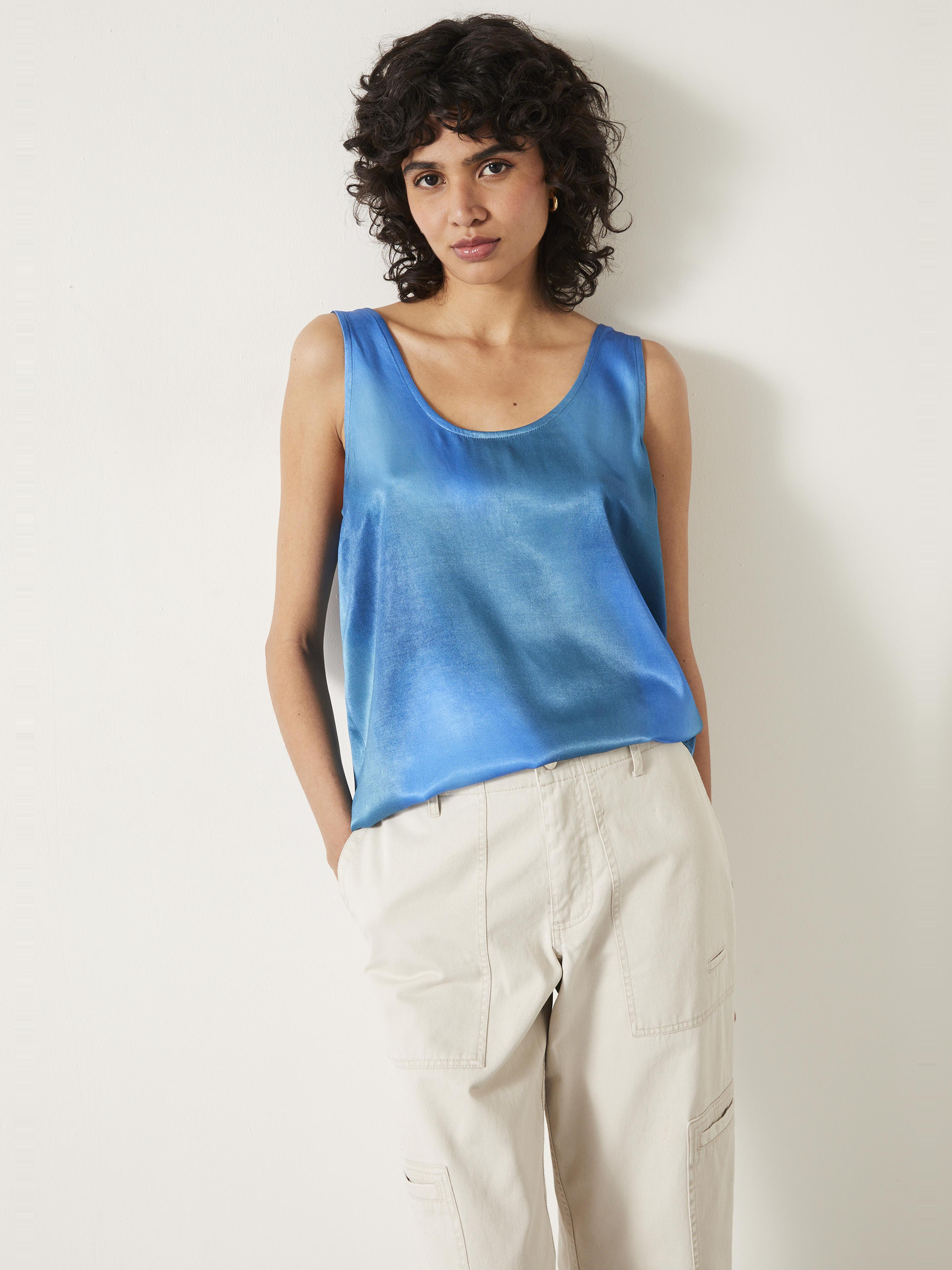 Sage Tank Top (Ombré Colour Wash)