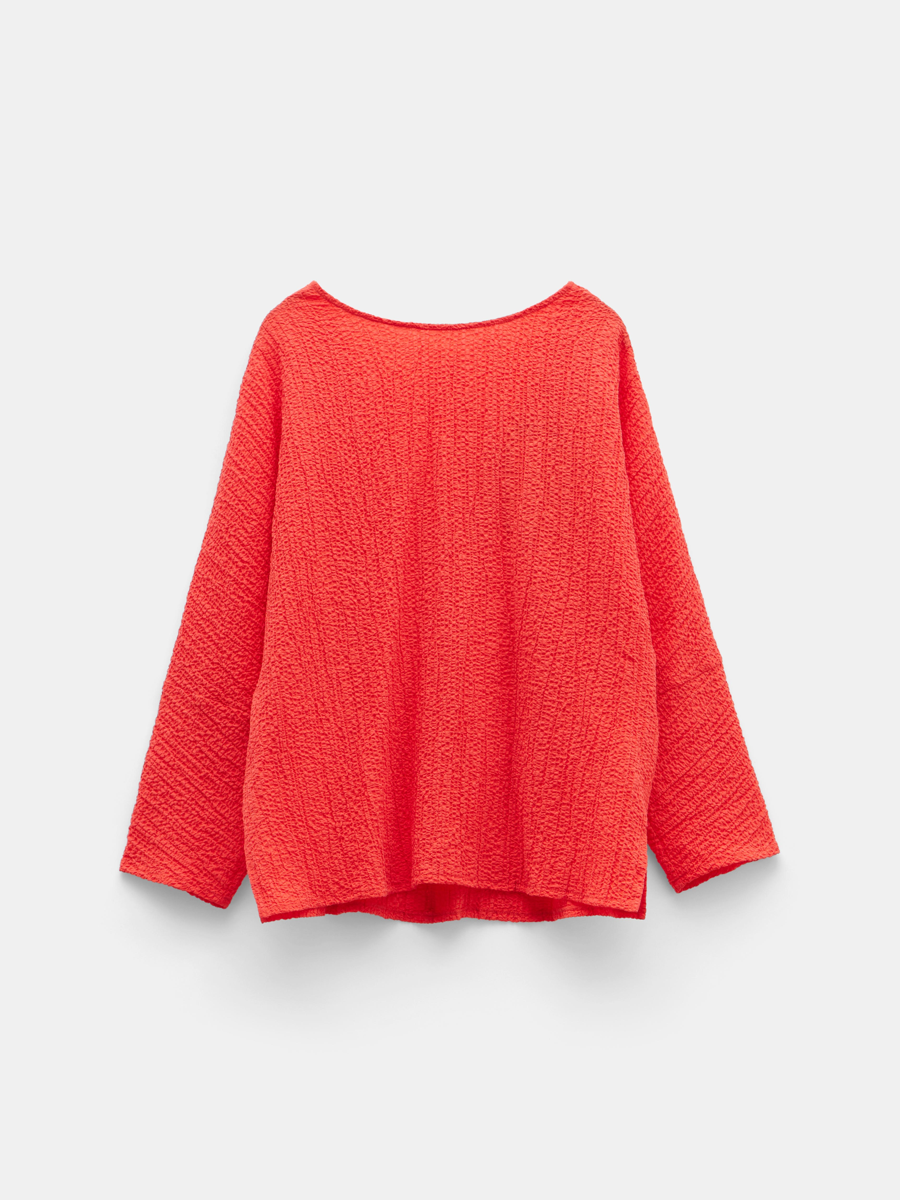 Kirra Oversized Textured Blouse