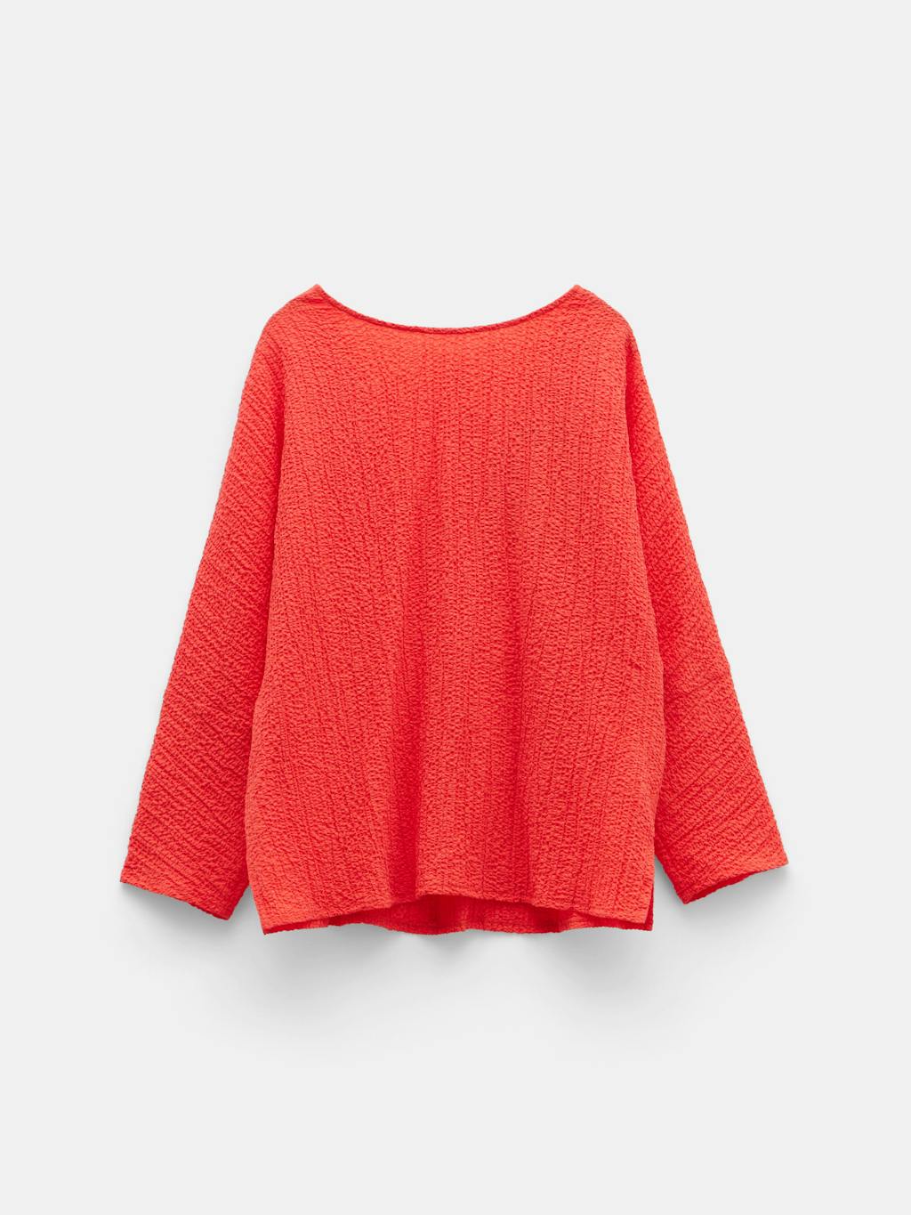 010285-1040-07 Kirra Oversized Textured Blouse