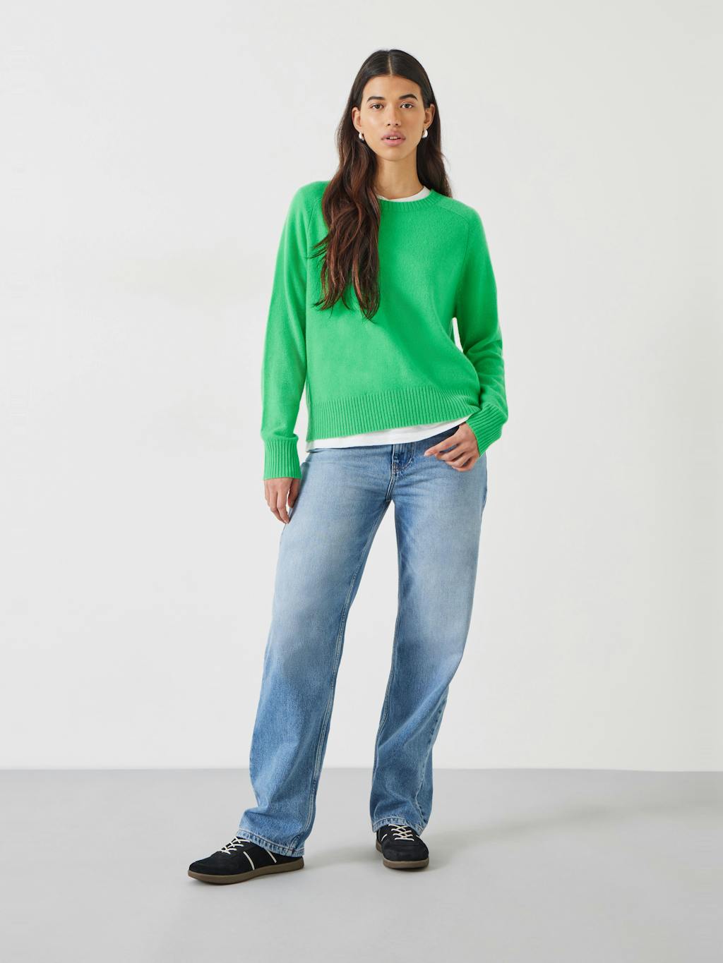 010267-2149-02 Charlie Saddle Shoulder Cashmere Jumper