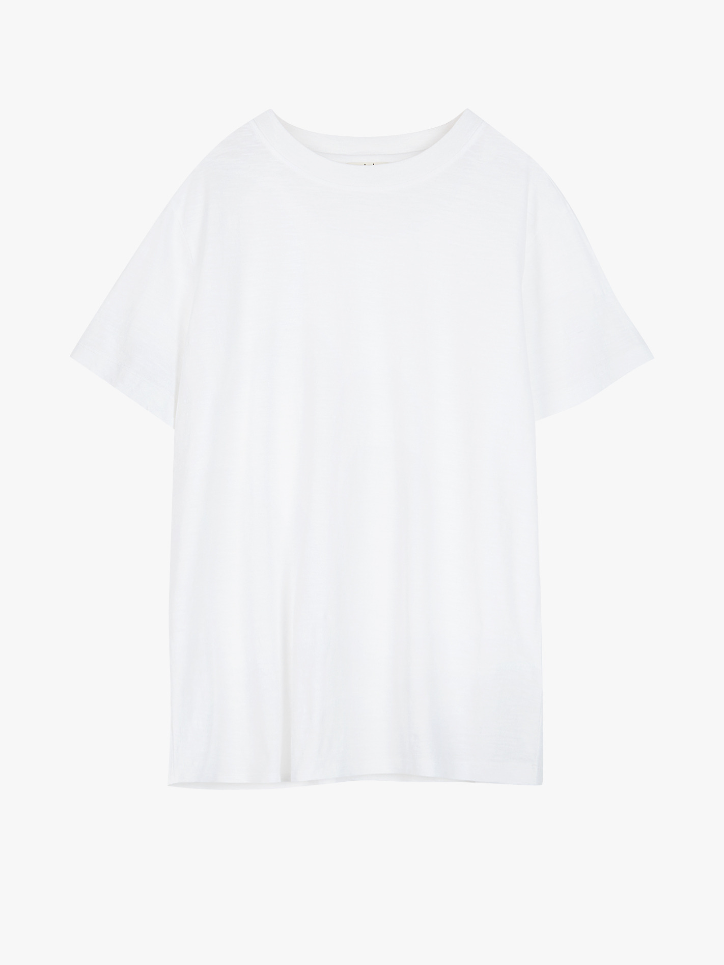 Hattie Cotton Slub Crew Neck T-Shirt