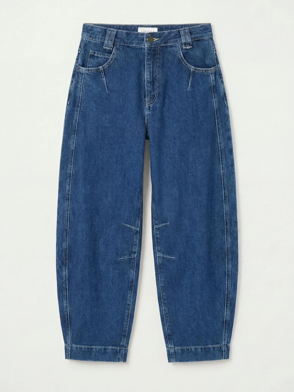 014527-4890-07 Bryce Seam Detail Barrel Leg Jeans