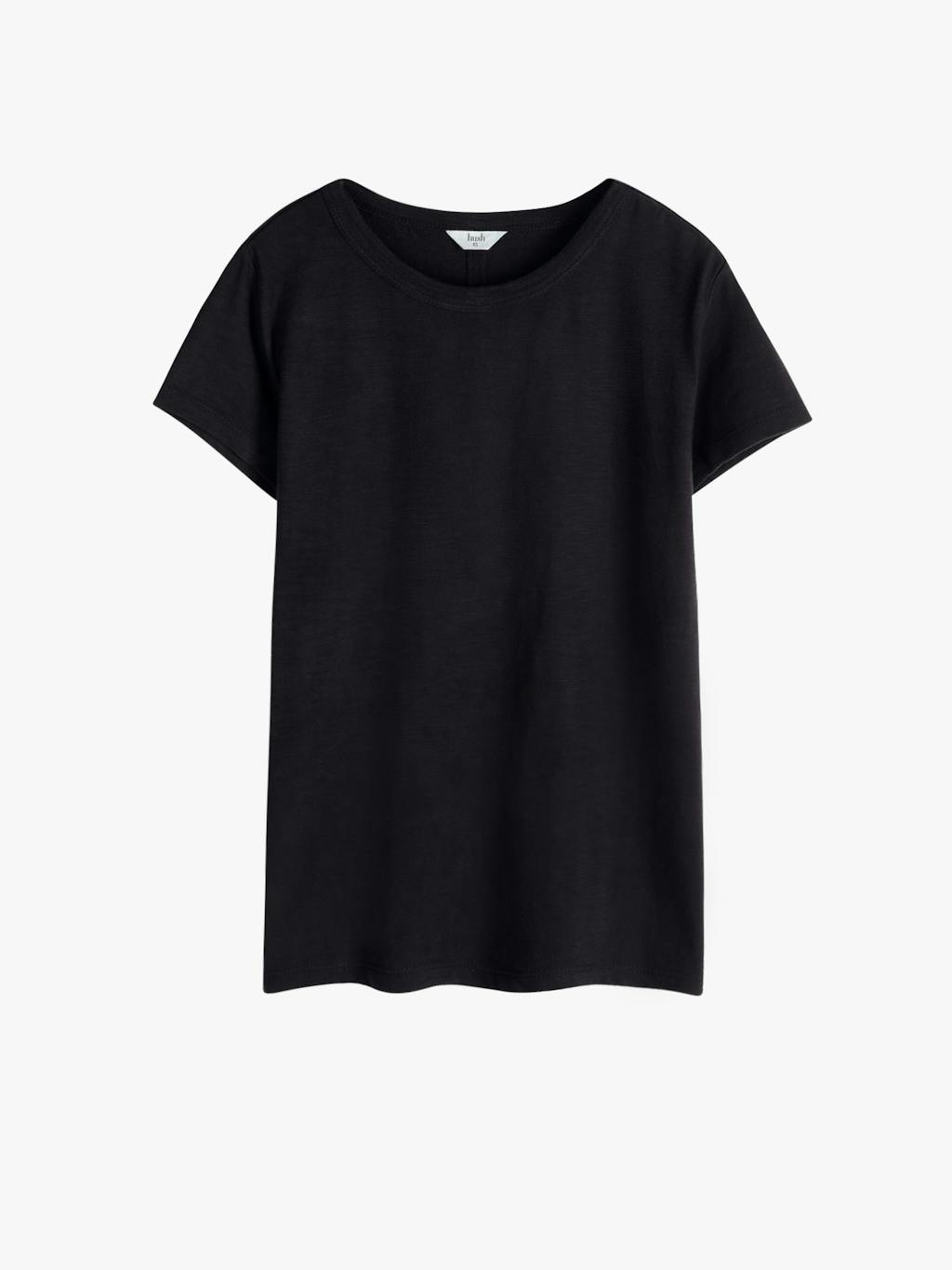 000749-2809-07 Slim Fit Slub Cotton Crew Neck T-Shirt