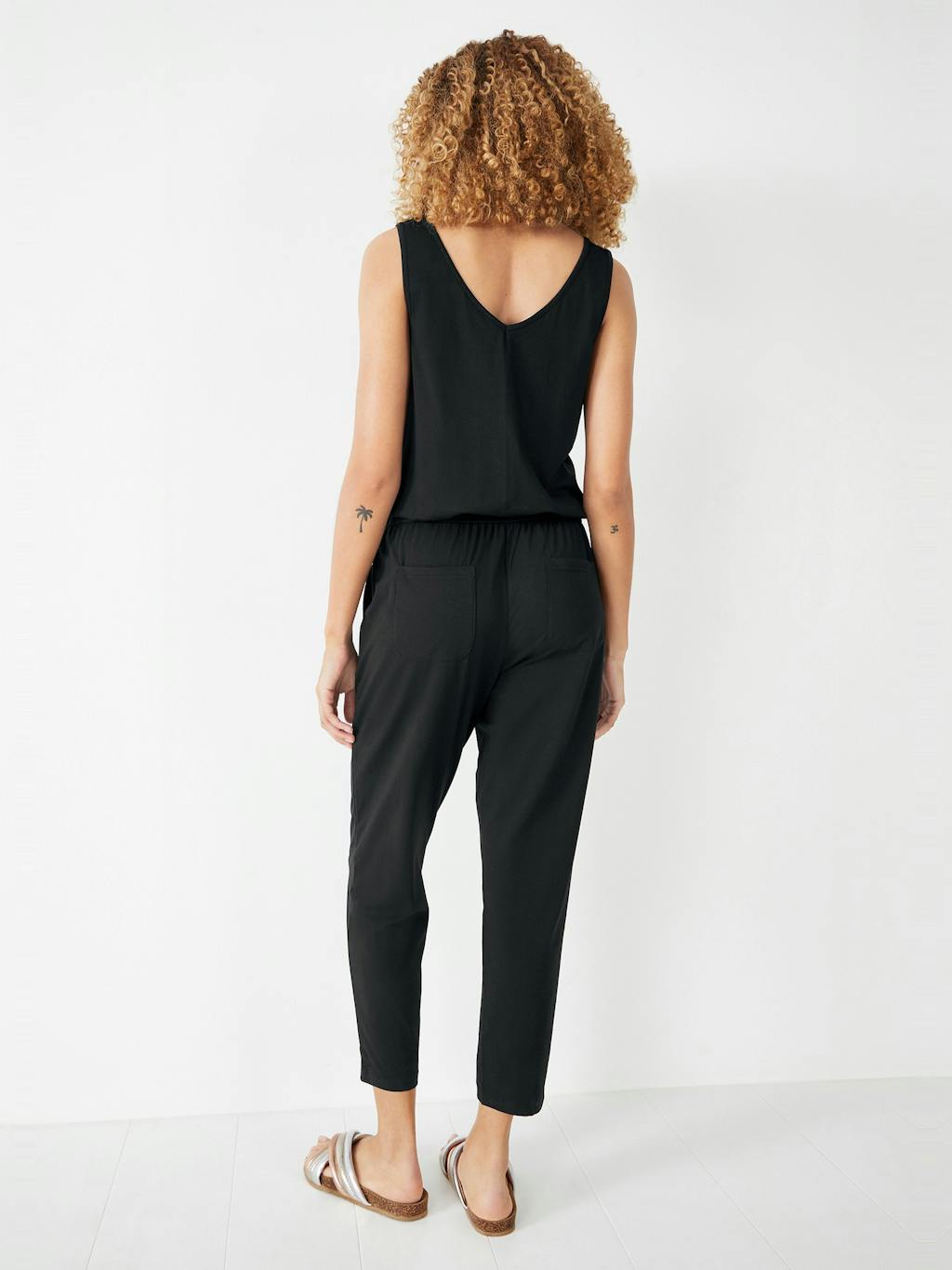002445-2809-04 Cropped Jersey Jumpsuit