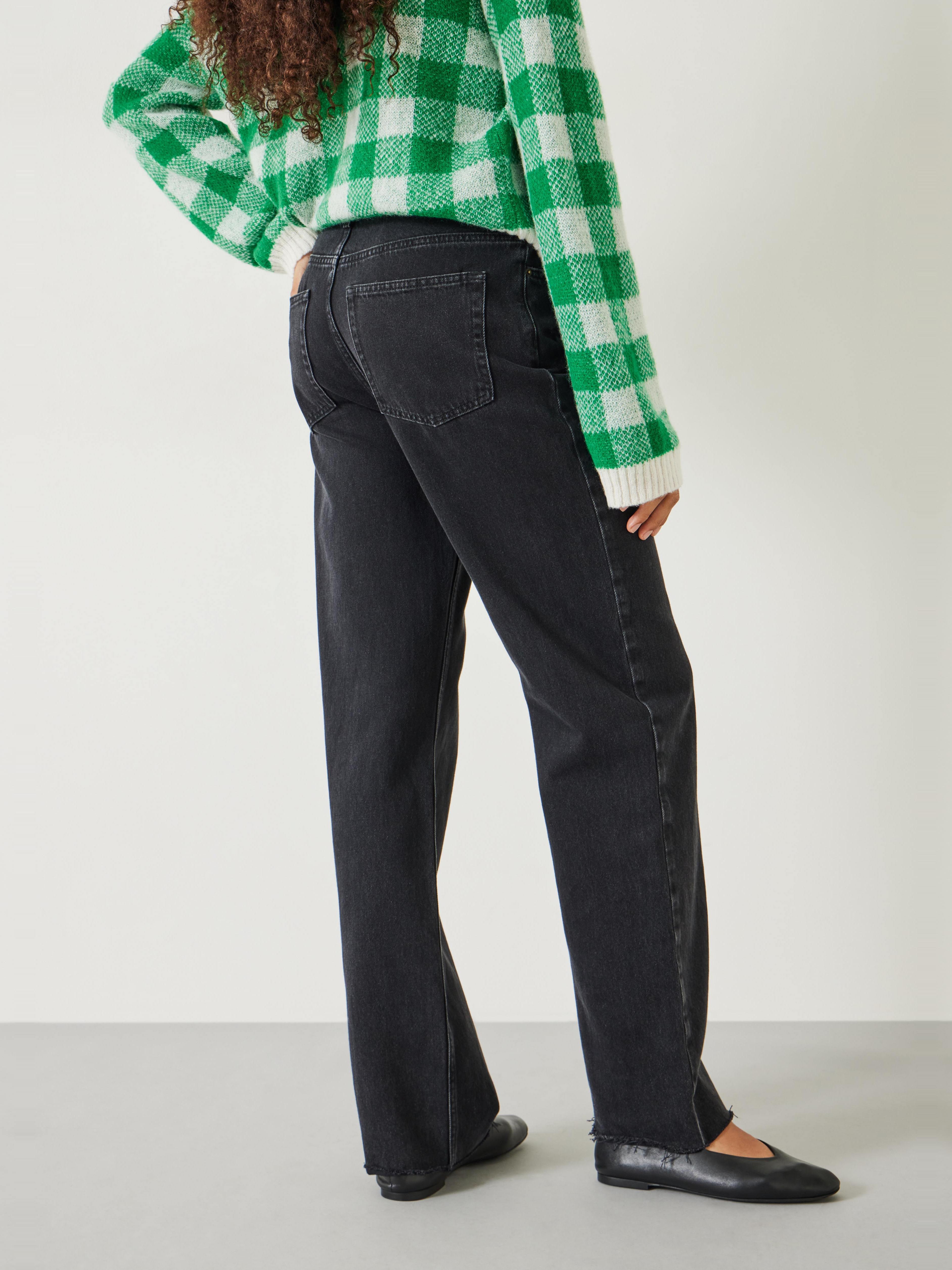 Remy Straight Raw Hem Jeans