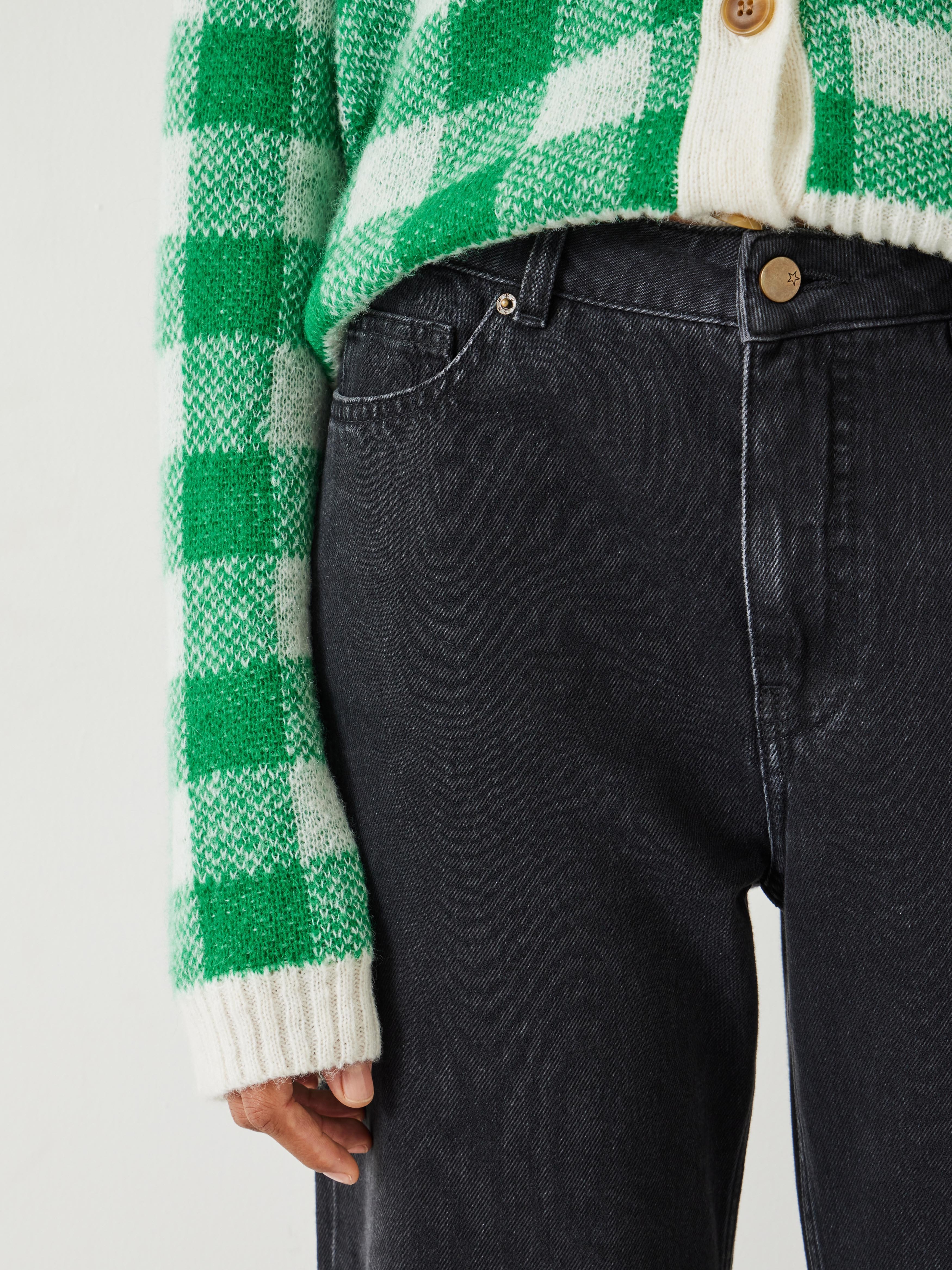 Remy Straight Raw Hem Jeans