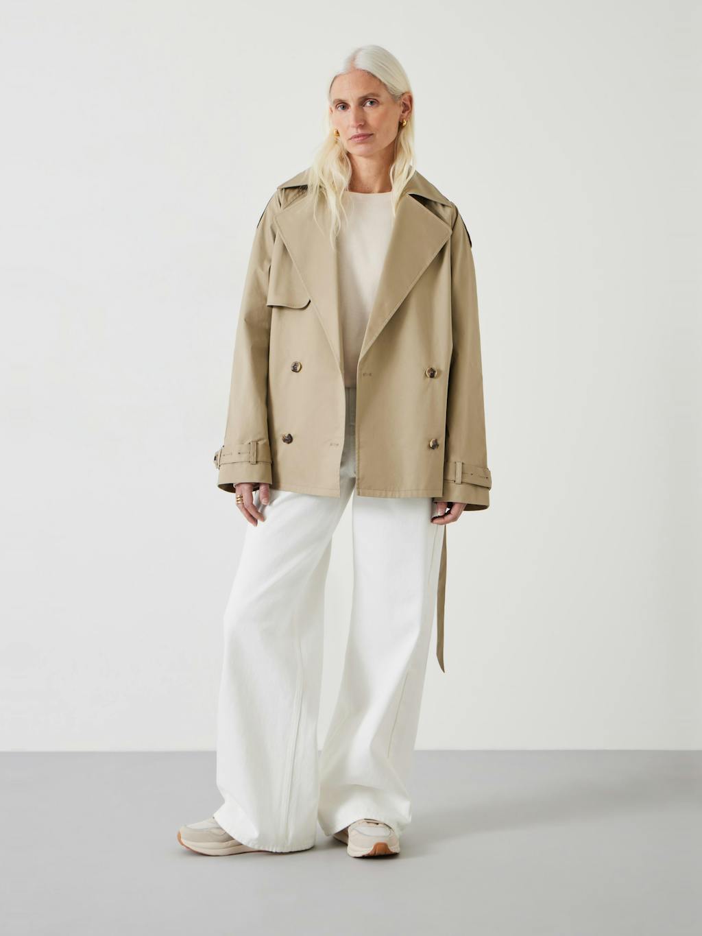 008949-0188-02 Stella Short Trench Jacket