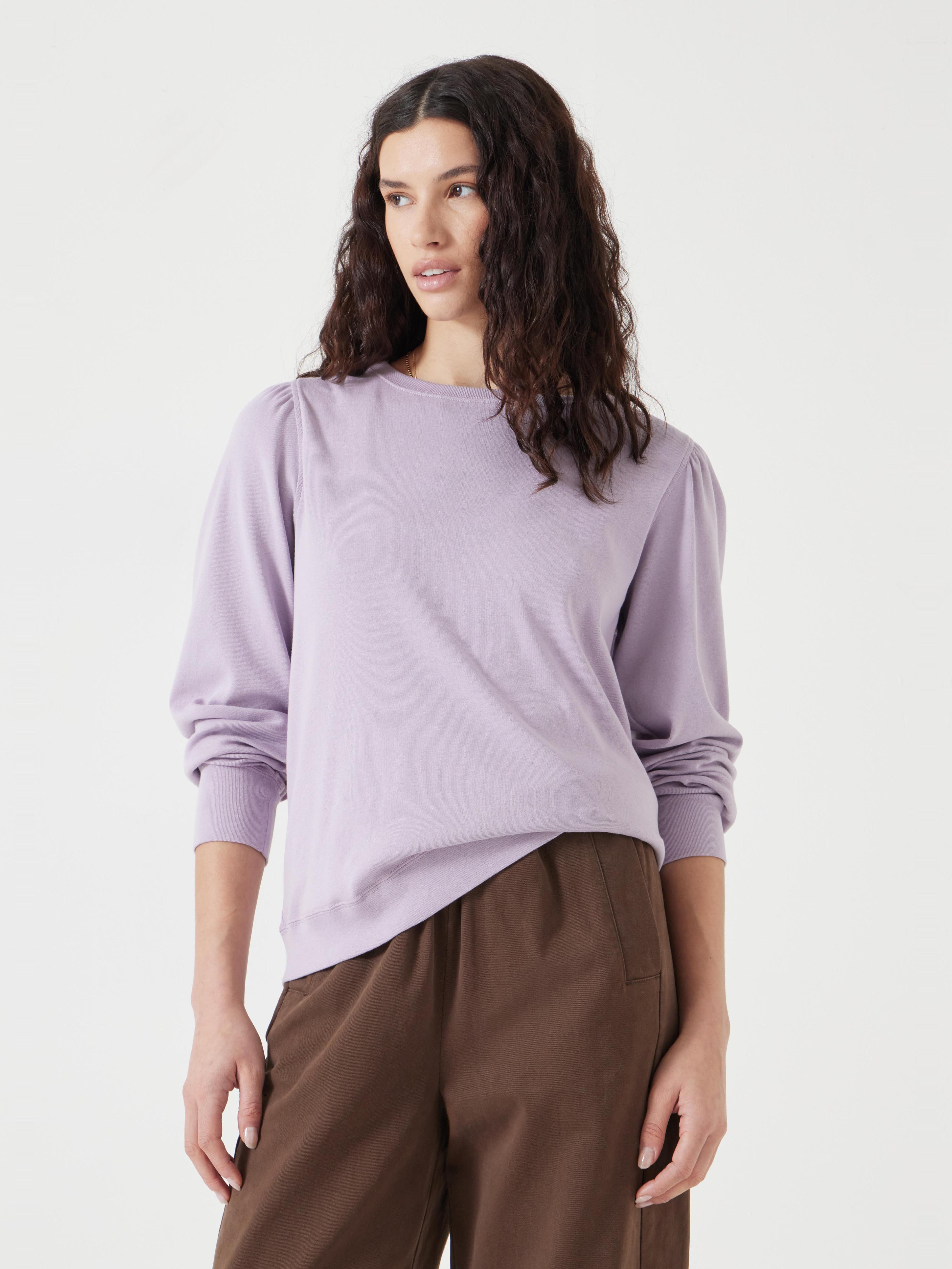 Emily Puff Sleeve Cotton Jersey Top