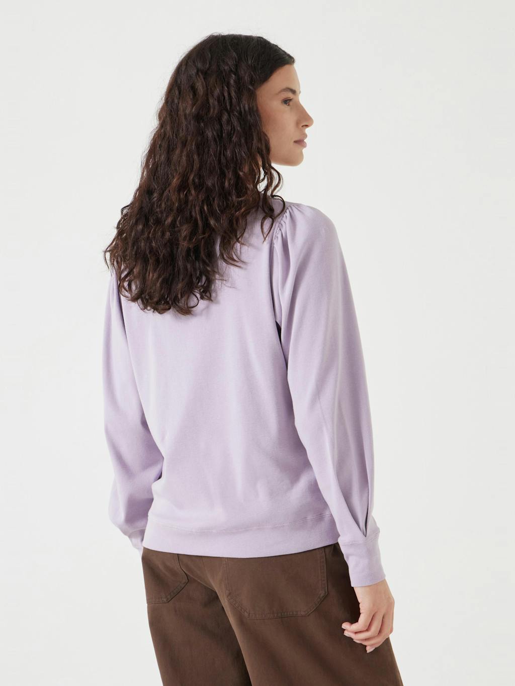 007404-4778-03 Emily Puff Sleeve Cotton Jersey Top