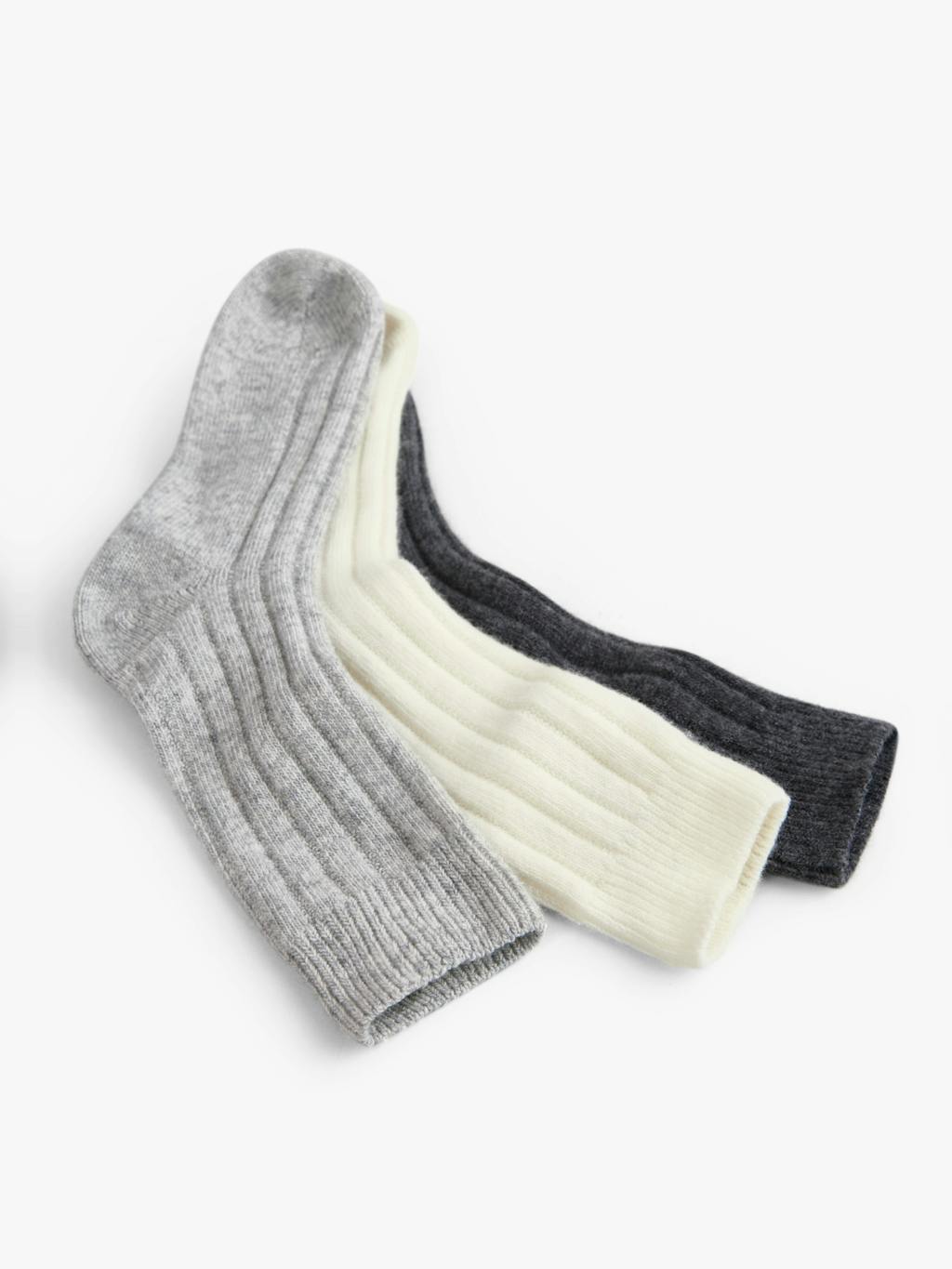 006957-0002-03 Murica Wool Blend 3 Pack Socks Set