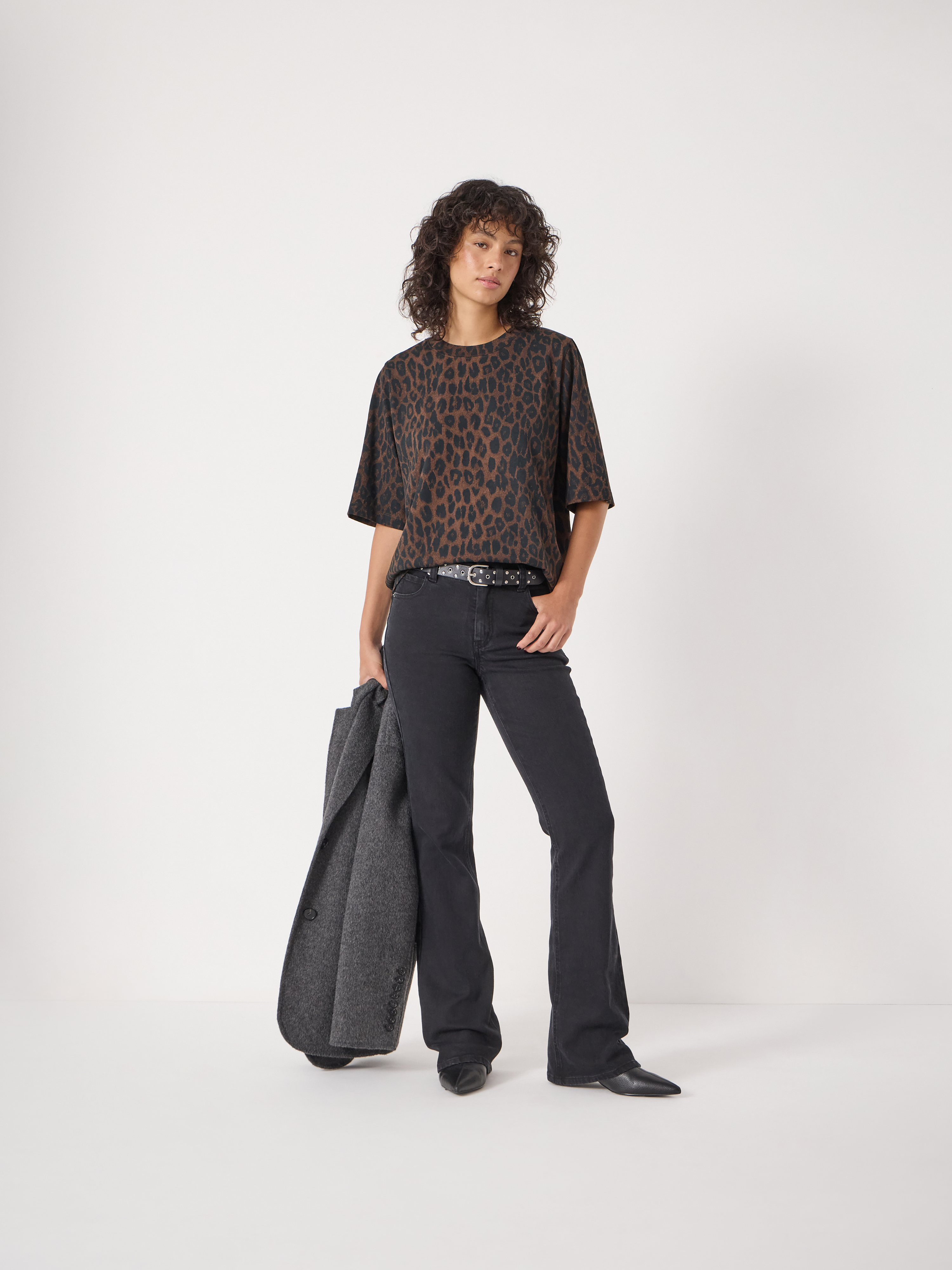 Romina Leopard Print T-Shirt