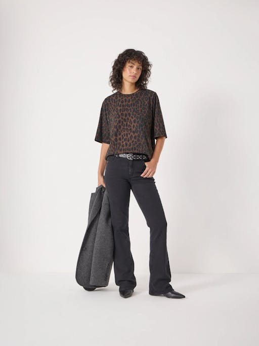 Romina Leopard Print T-Shirt