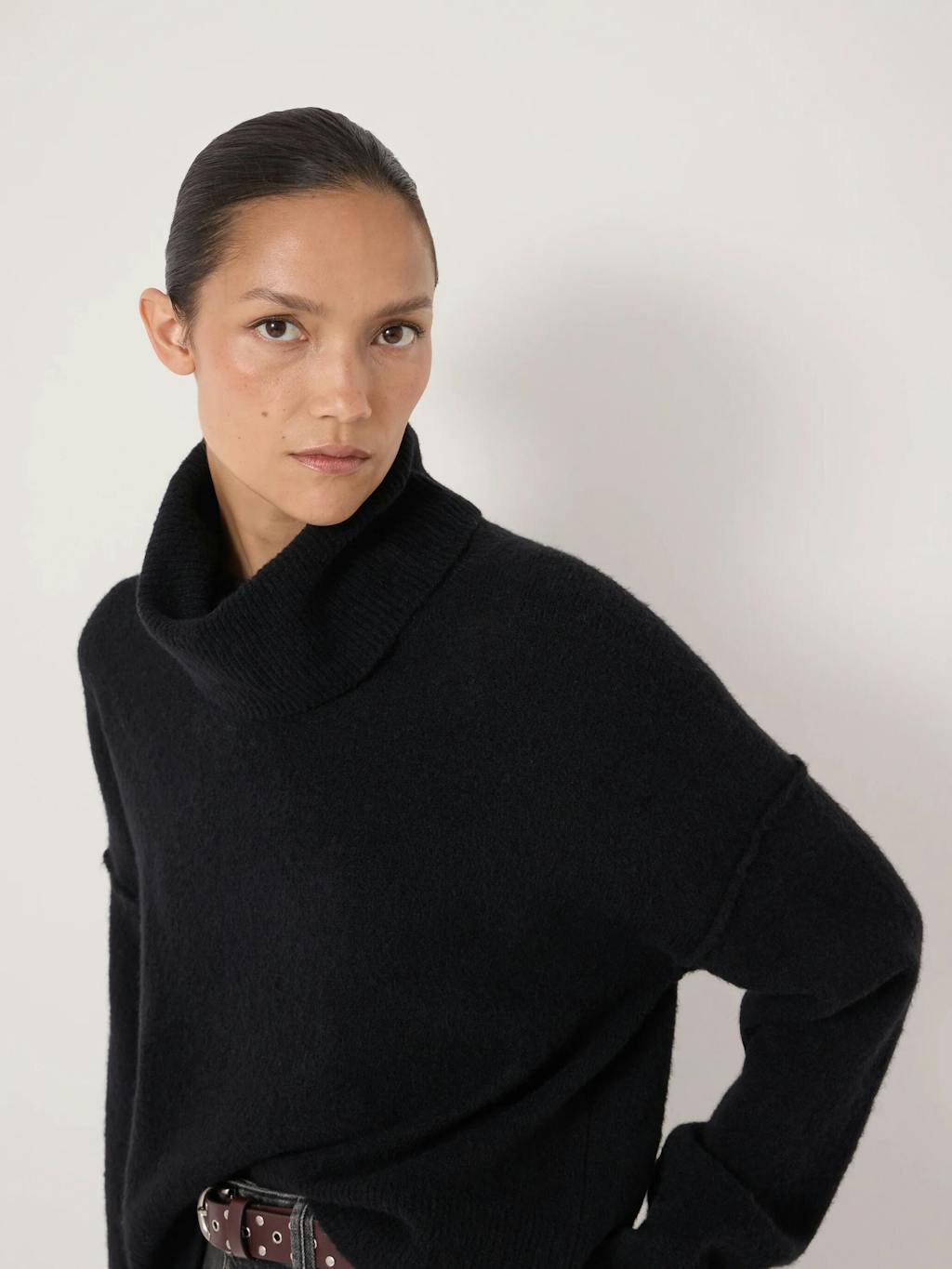 014205-0456-04 Meryl Short Wool Blend Jumper