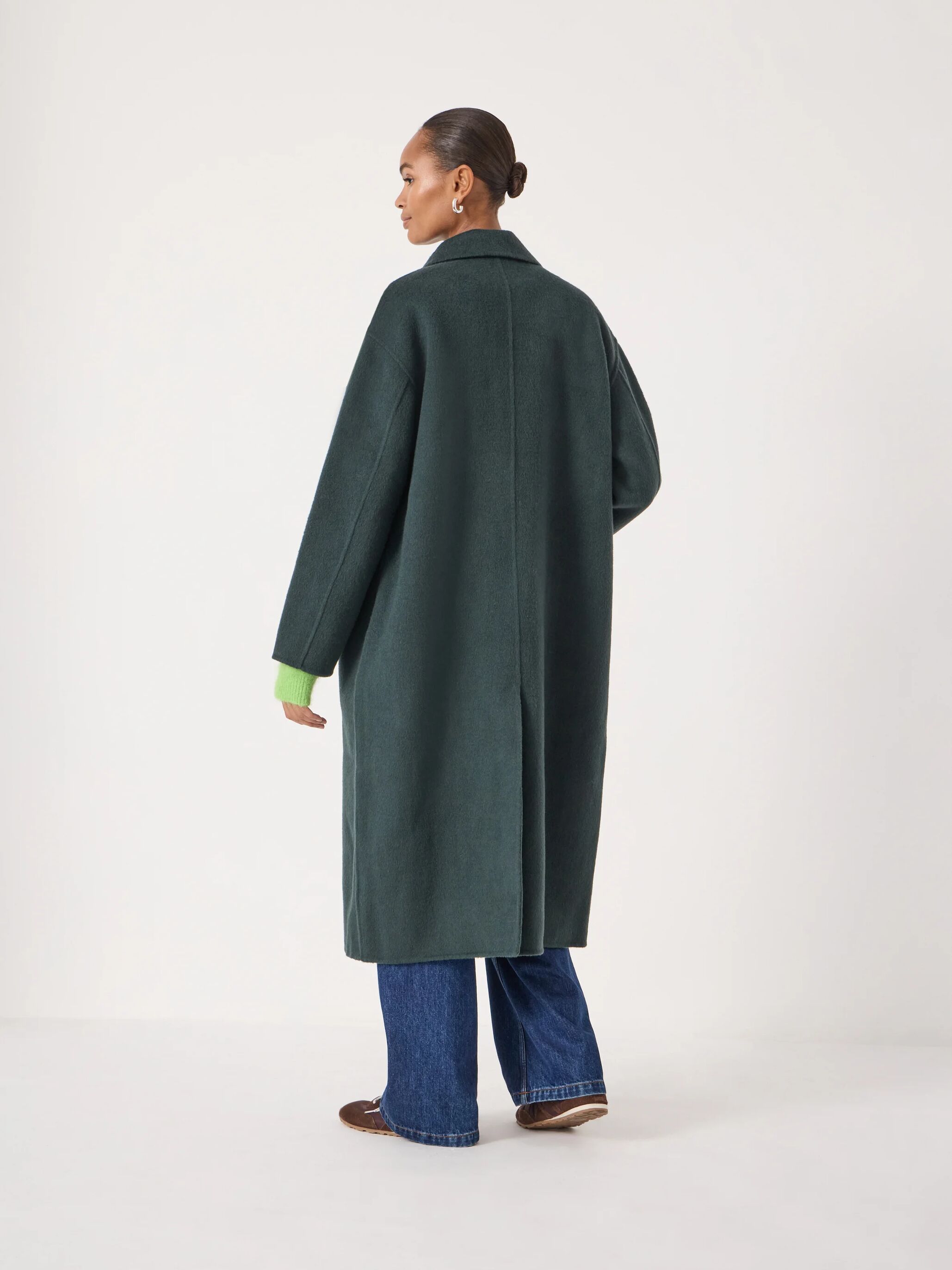 Edie Pure Wool Double Faced Coat
