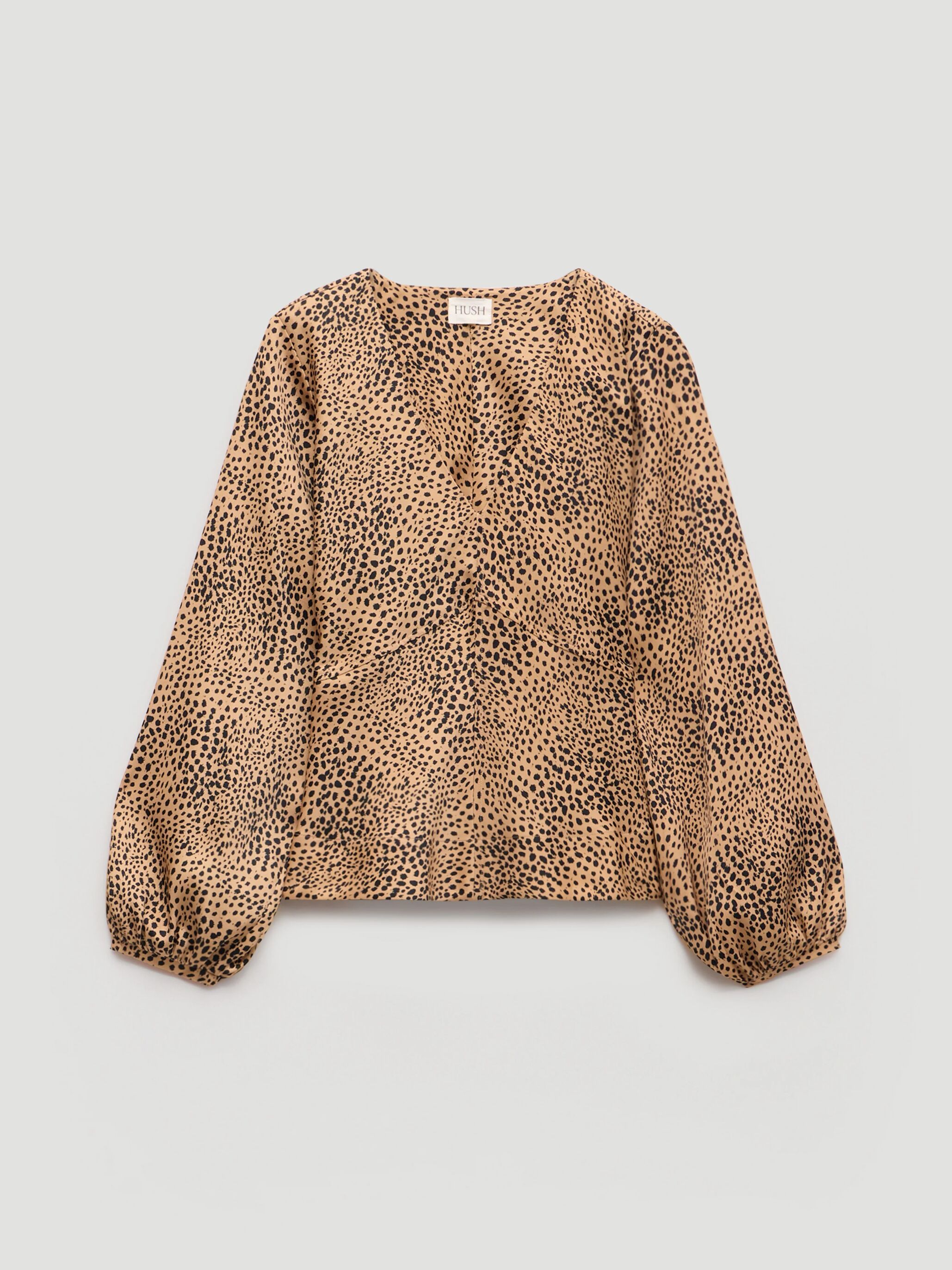 Grace Satin Long Sleeve Top