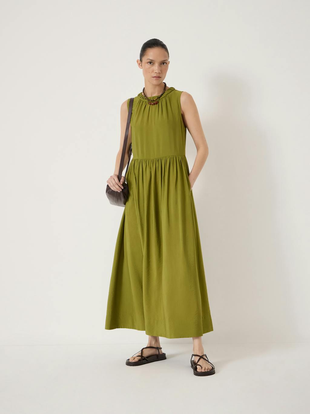 014944-3430-01 Romy Air Flow Sleeveless Maxi Dress