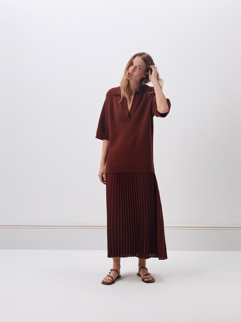 Gabriela Polo Knit Dress