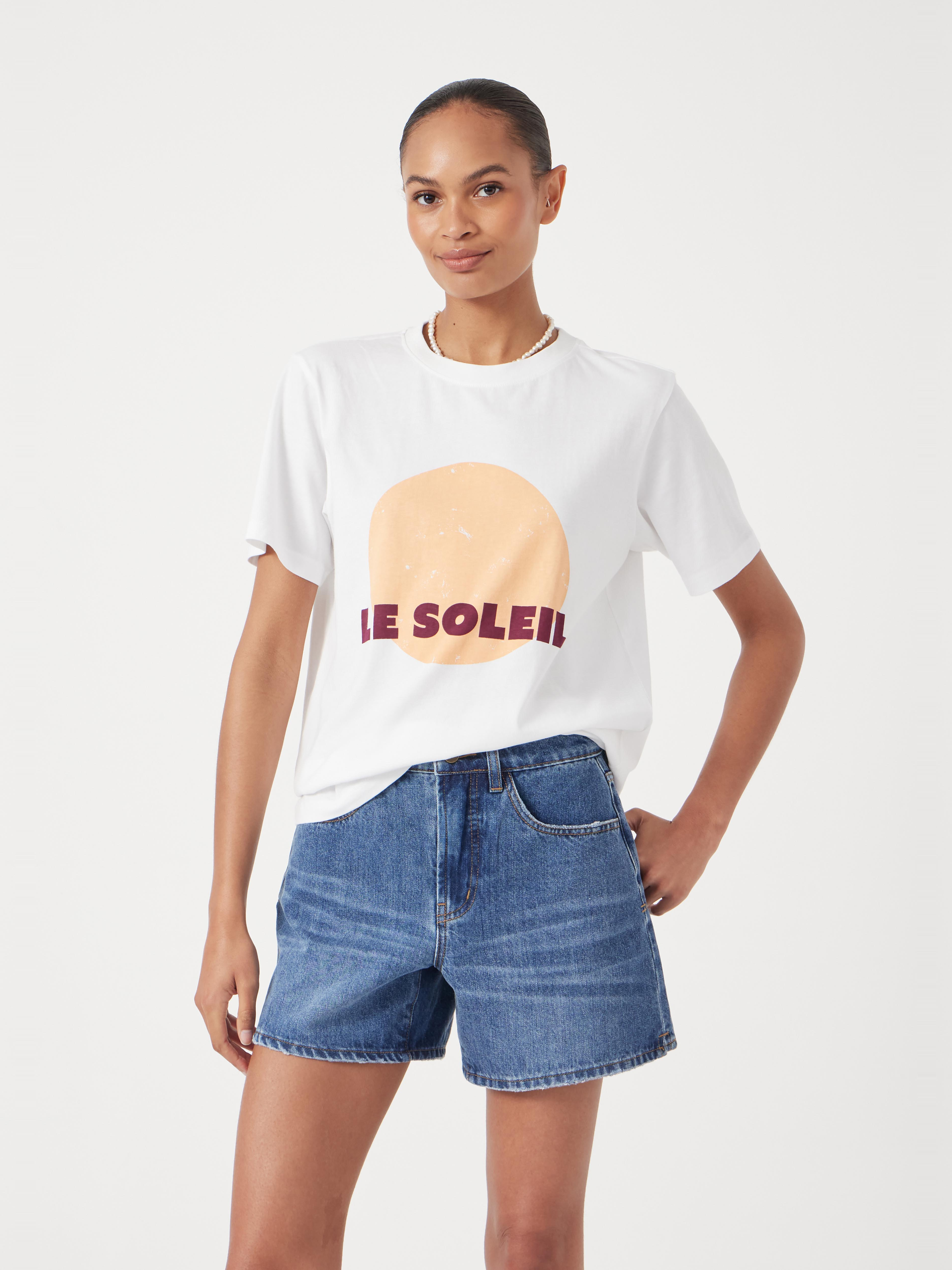 Le Soleil Graphic Cotton T-Shirt