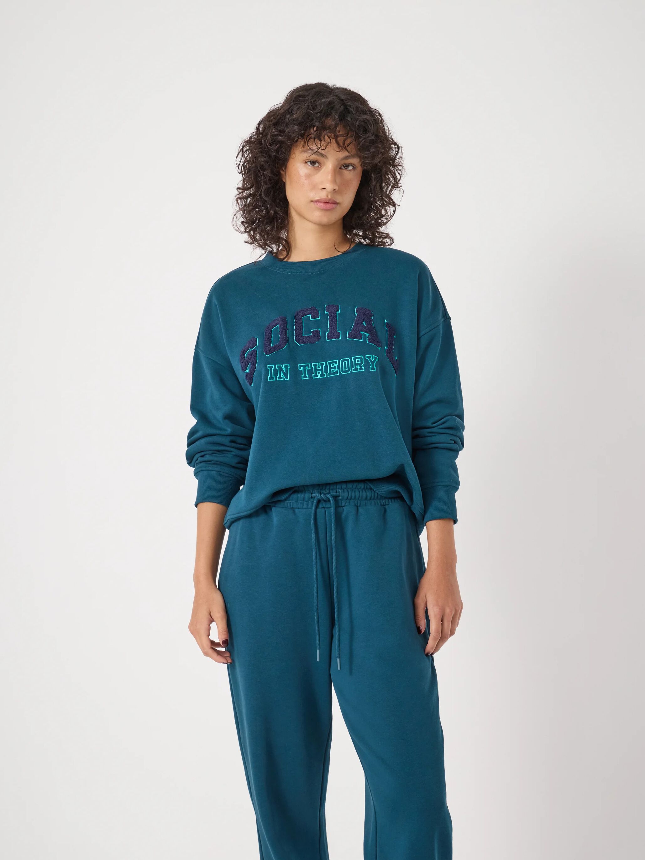 Social In Theory Graphic Sweatshirt