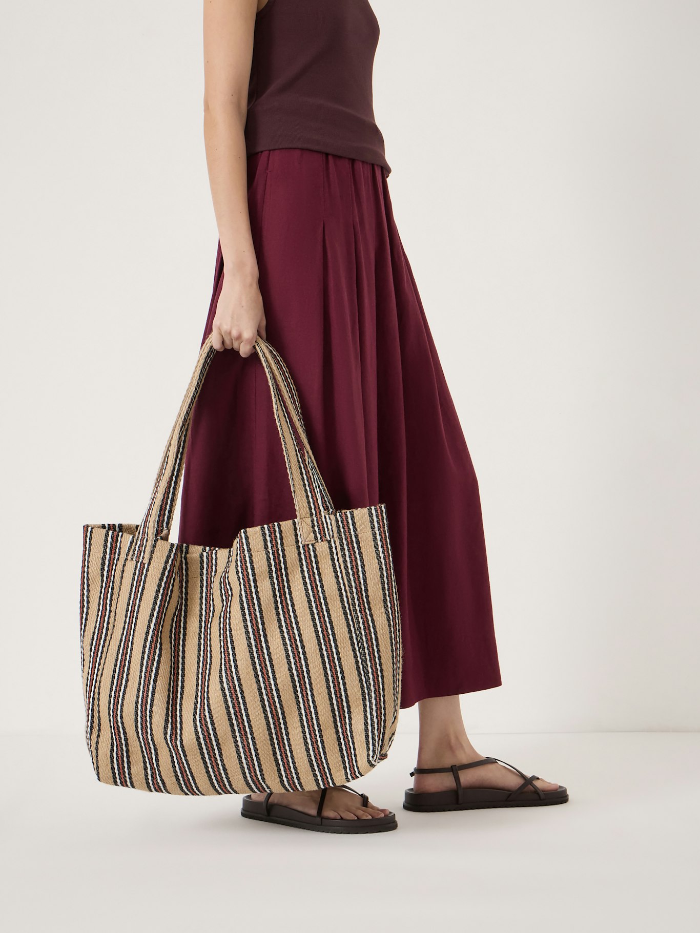 015275-1658-04 Scout Natural Stripe Tote Bag