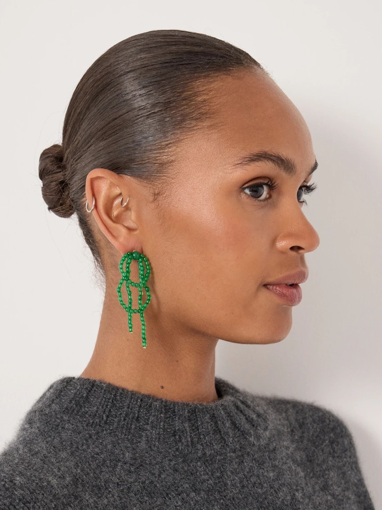 Cascading Beaded Earrings