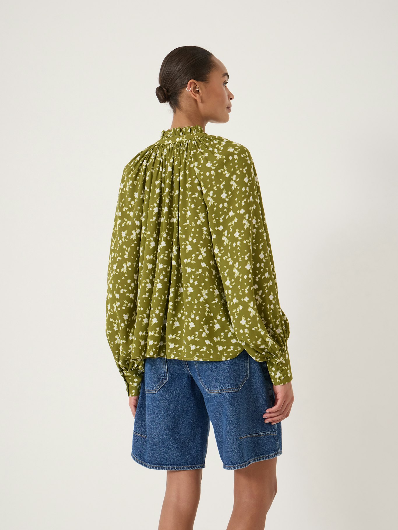 013721-4897-03 Fleur Floaty Chiffon Blouse