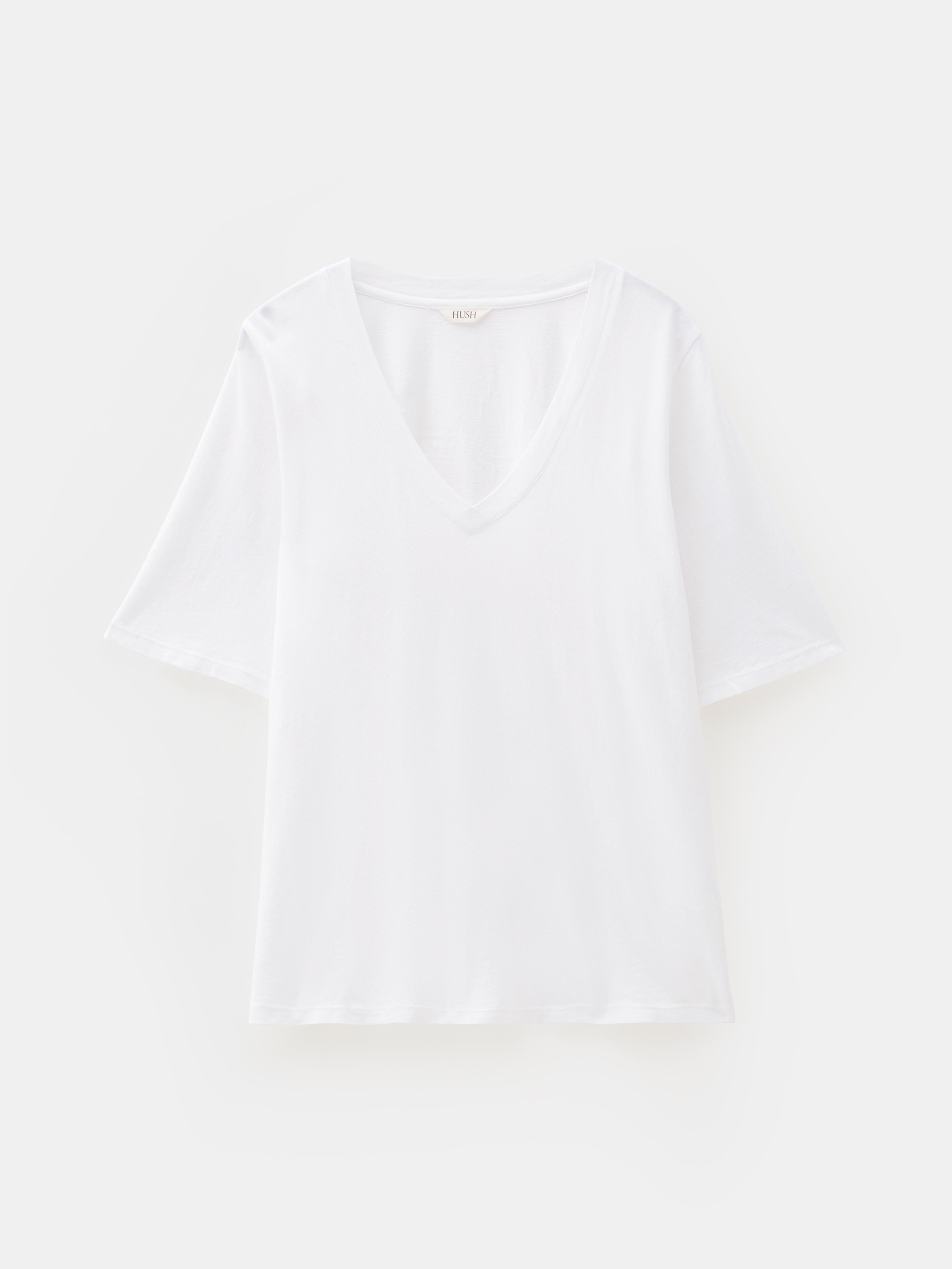 Reece V Neck Drapey T-Shirt