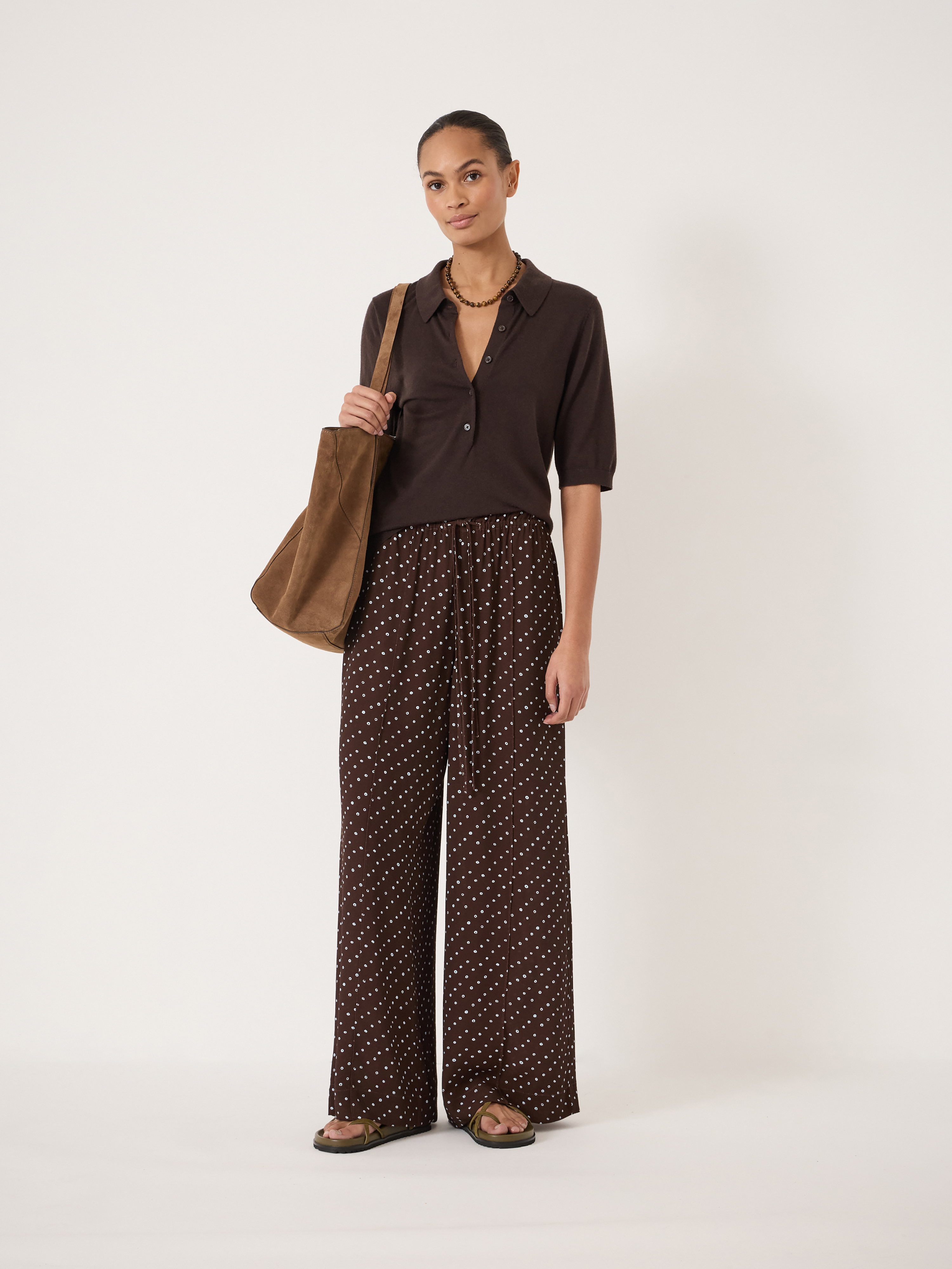Petunia Print Trousers