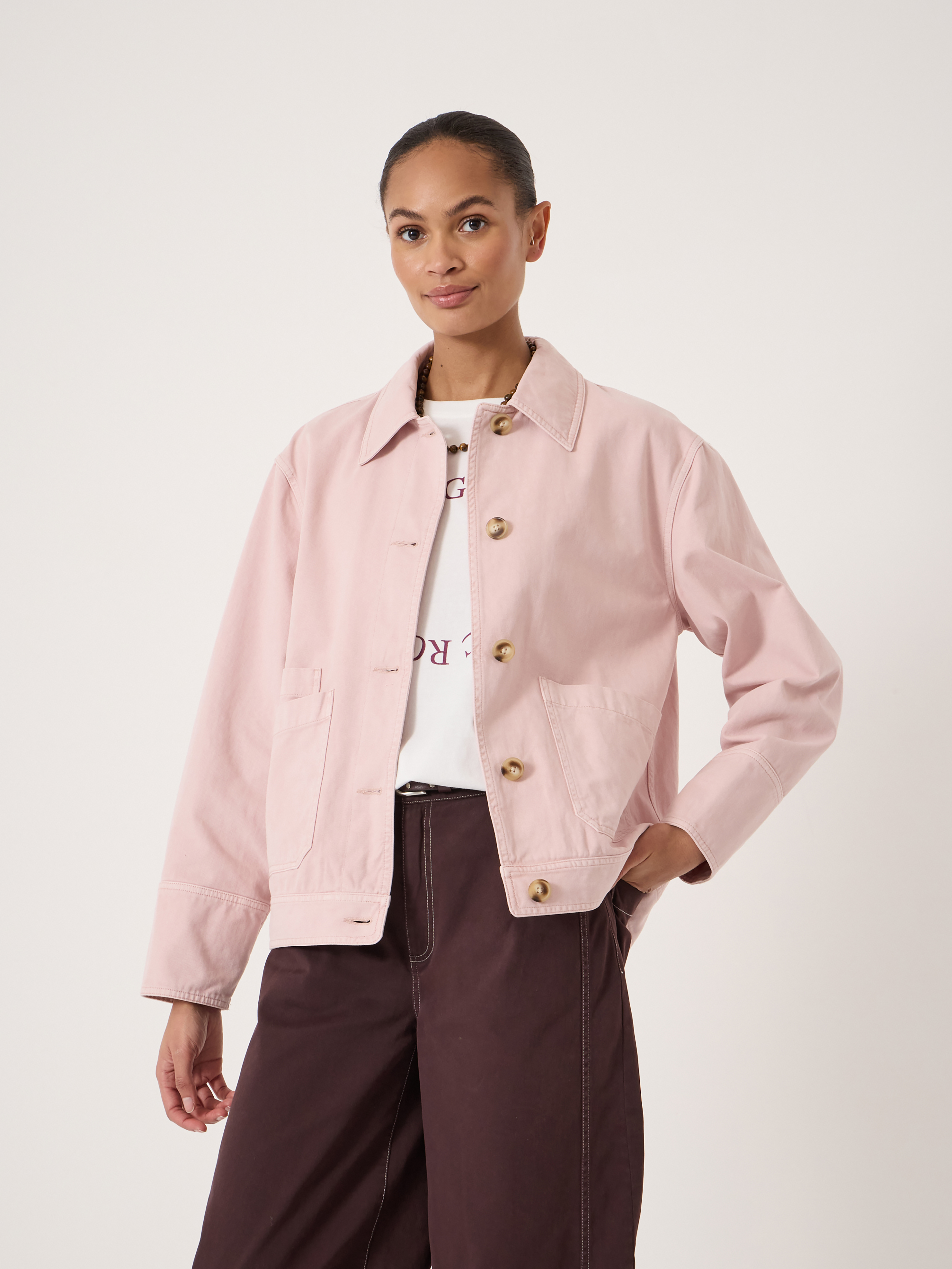 Avril Cotton Utility Barn Jacket