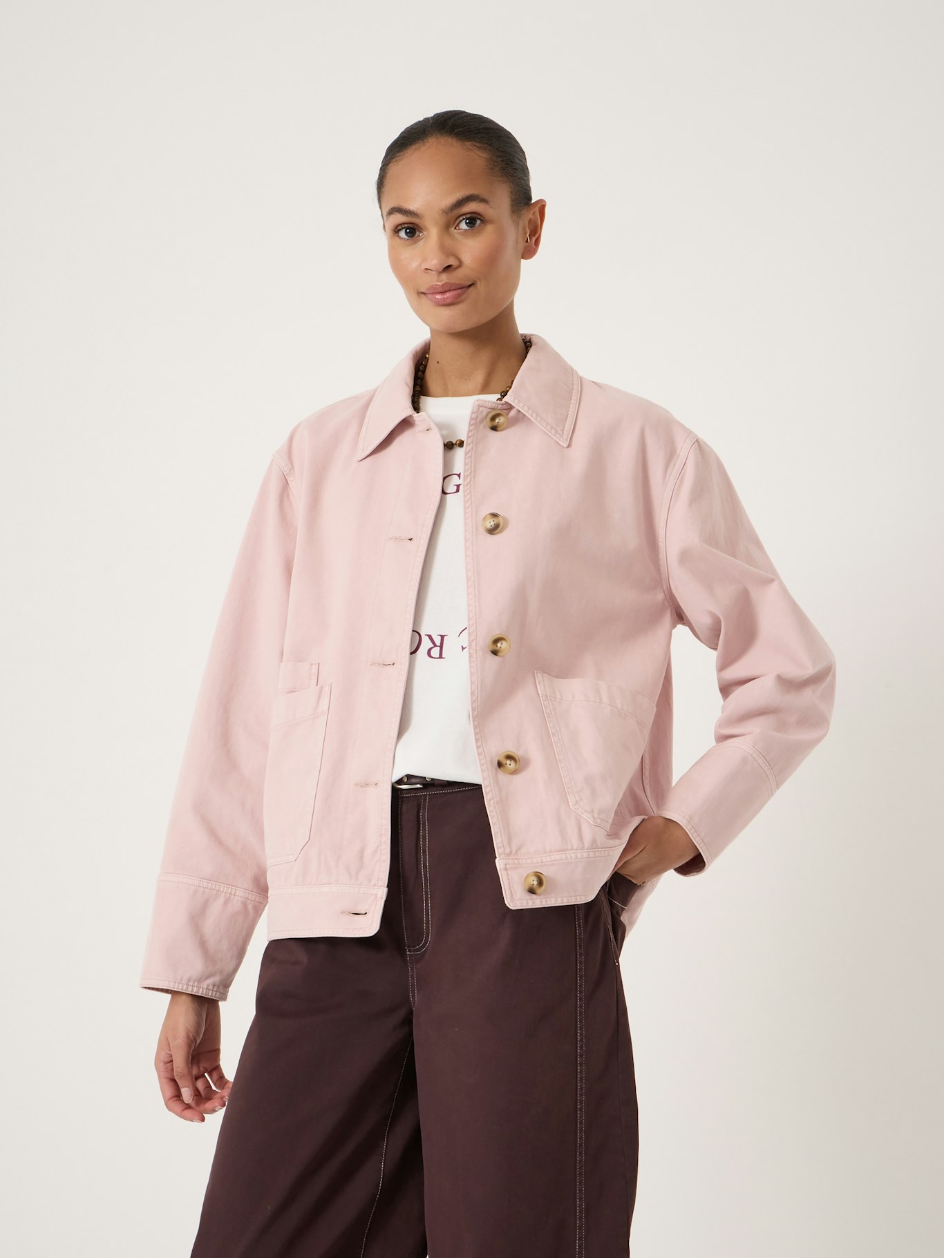 014437-1434-01 Avril Cotton Barn Jacket