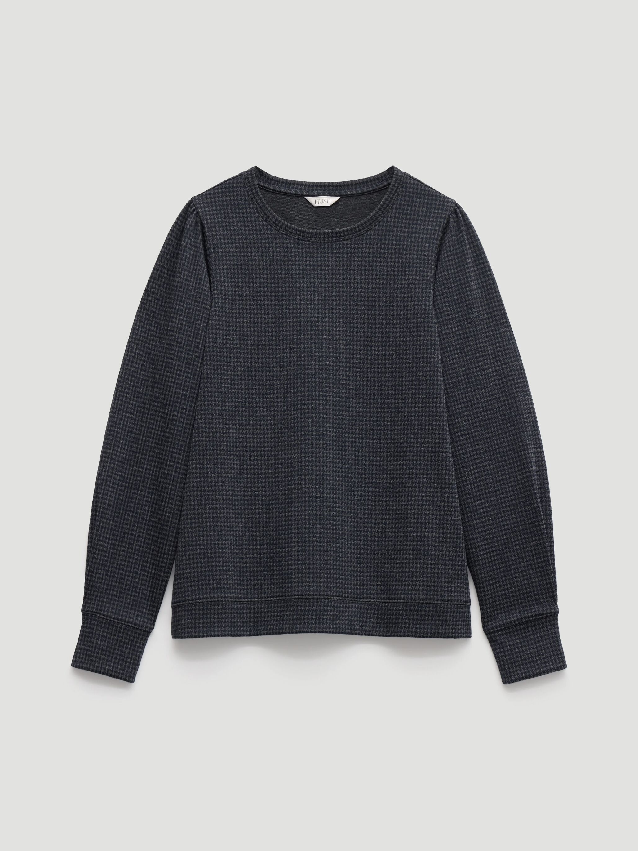 Emily Check Jersey Top