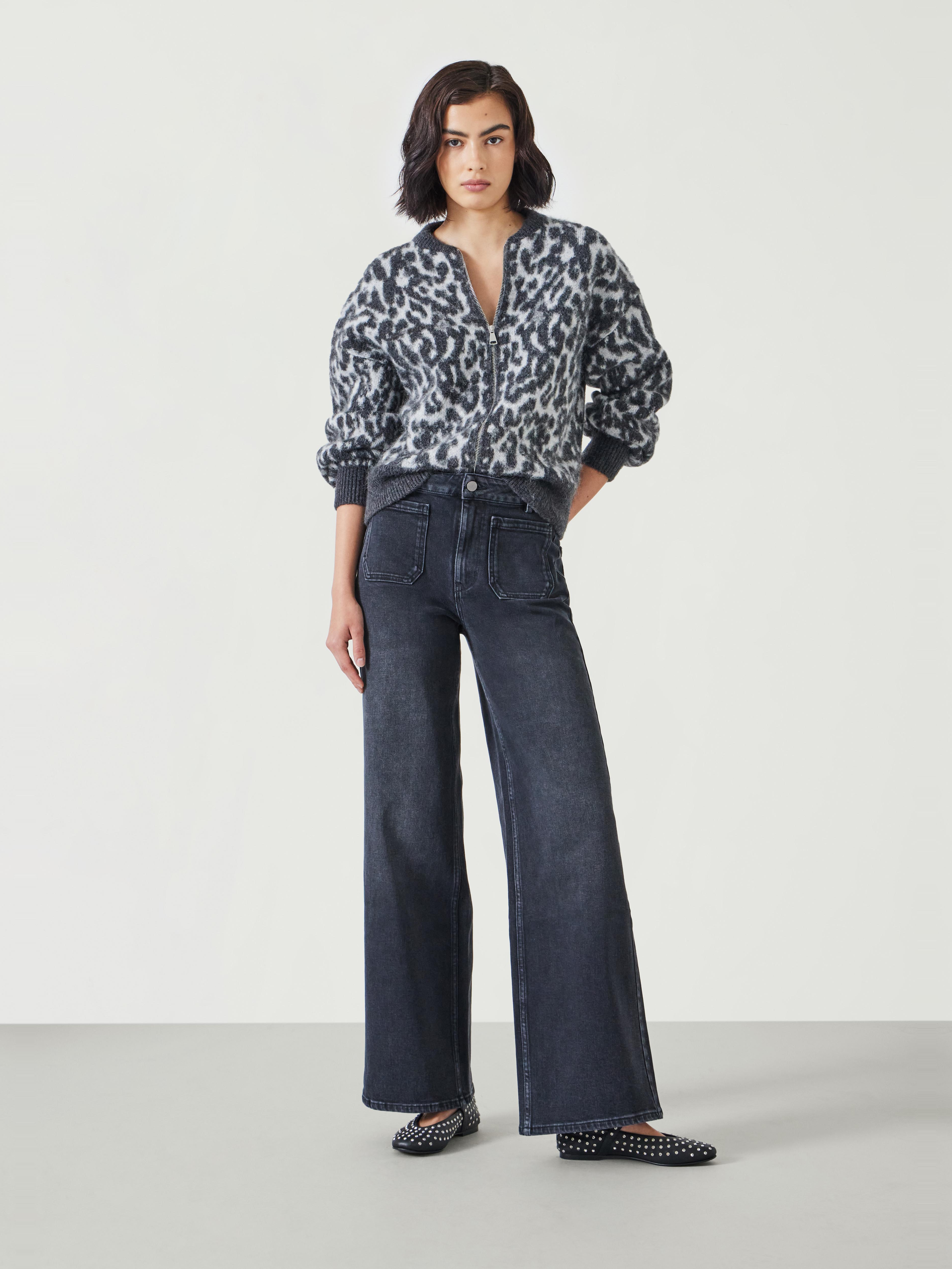 Susie Brushed Animal Bomber Jacket