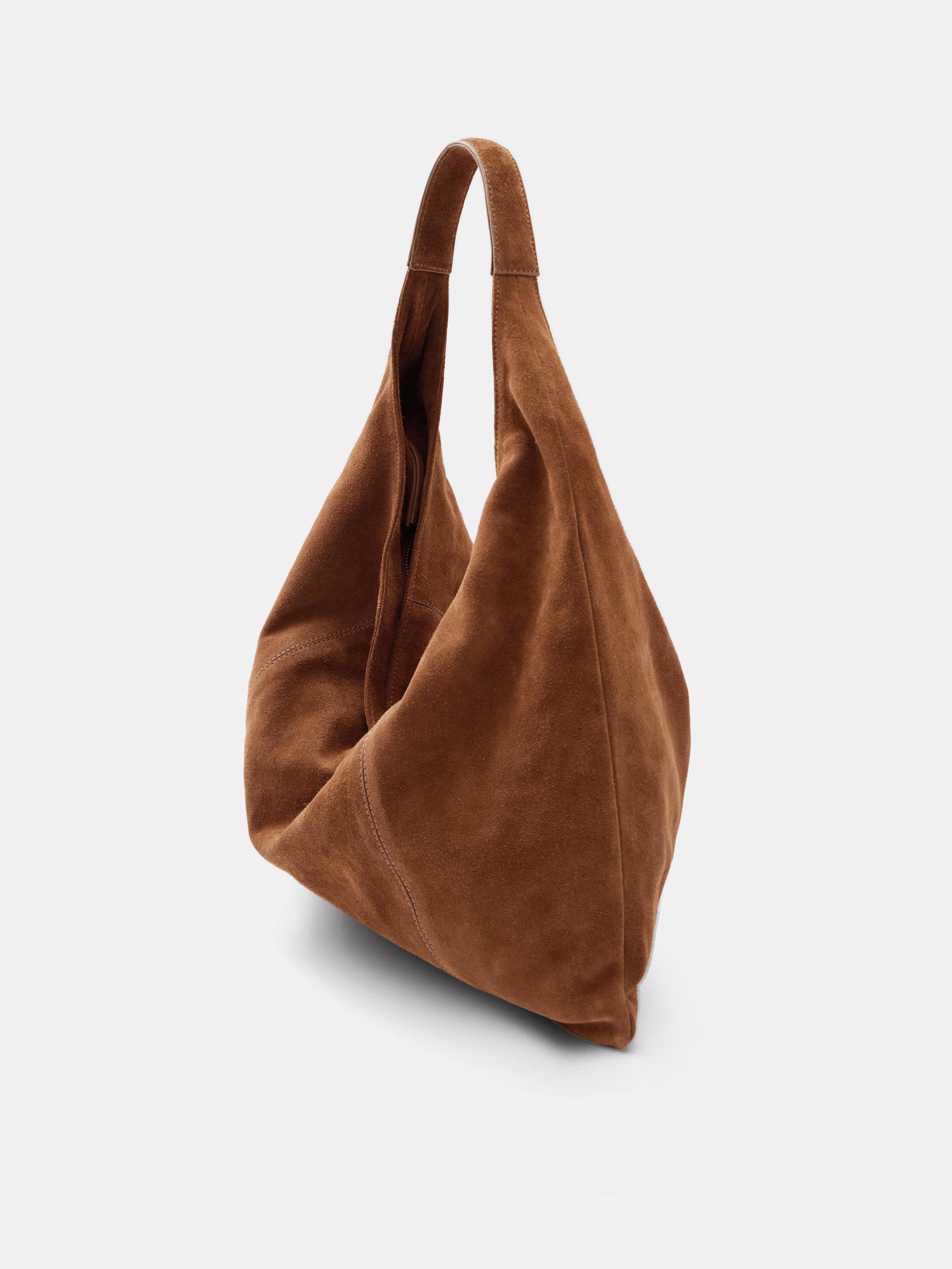 Suede Tote Bag