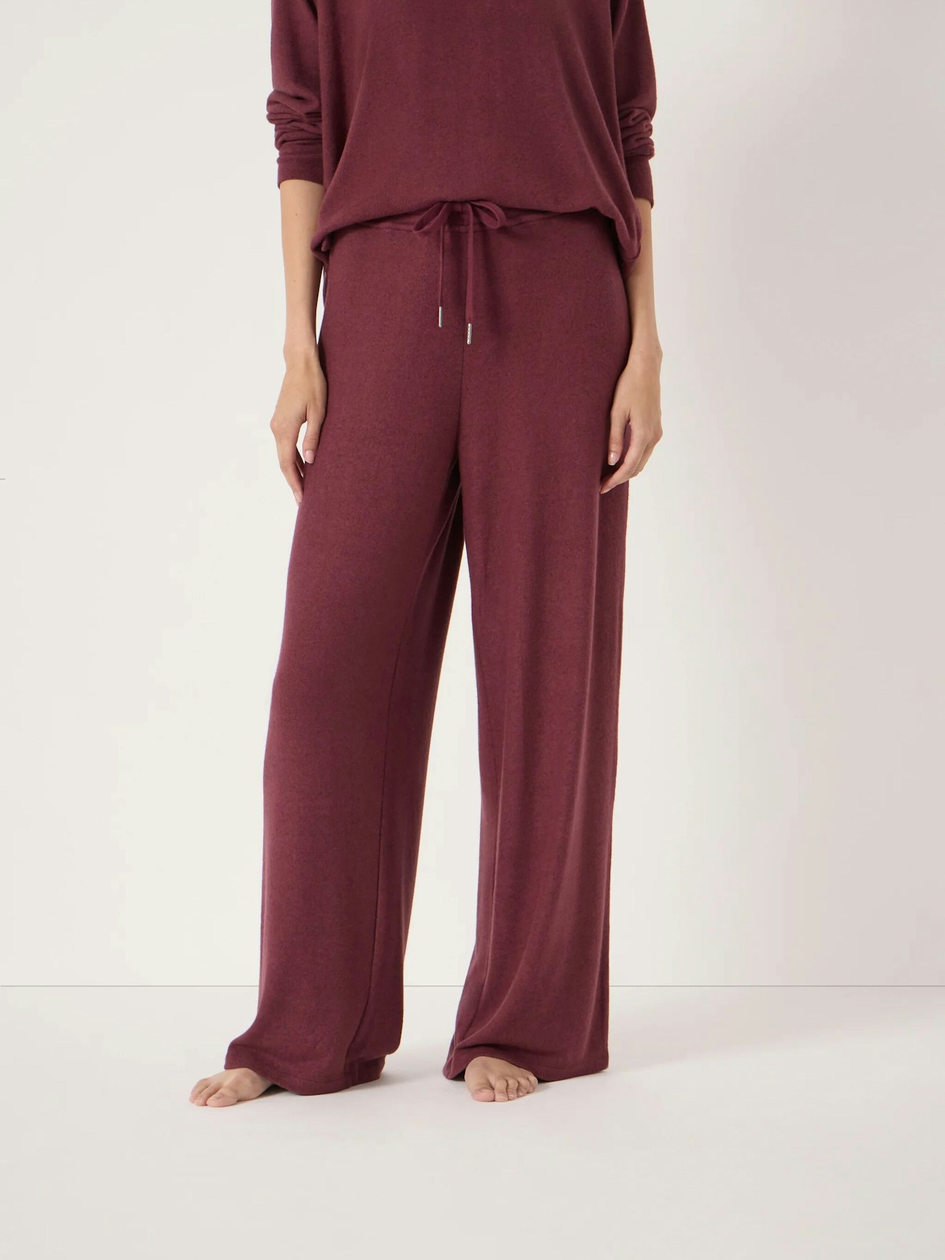 013877-1410-02 Elle Supersoft Wide Leg Joggers
