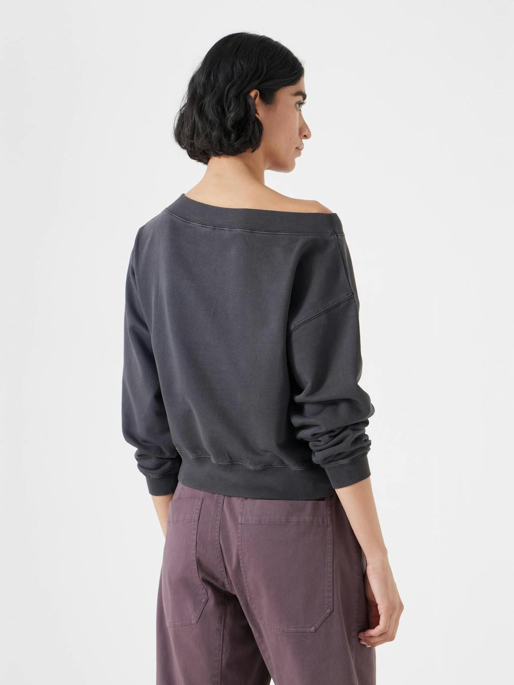 013388-4800-03 Carlota Off Shoulder Sweatshirt