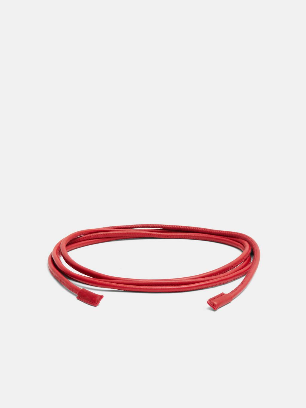 013107-1045-01 Leather Rope Belt