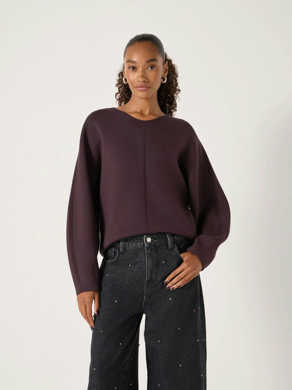 014327-4835-02 Barrel Sleeve Sweatshirt