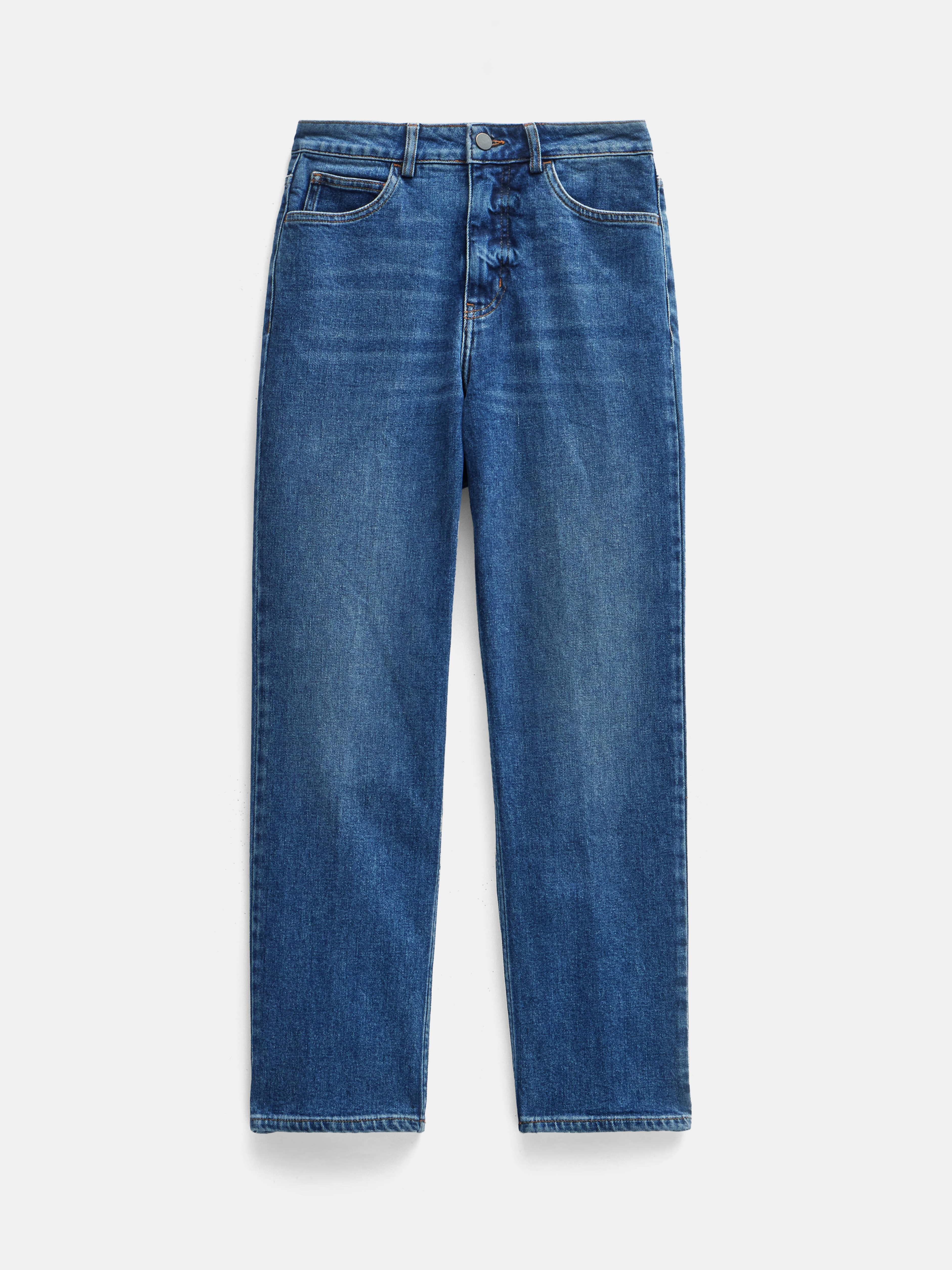 Nina Straight Crop Jeans