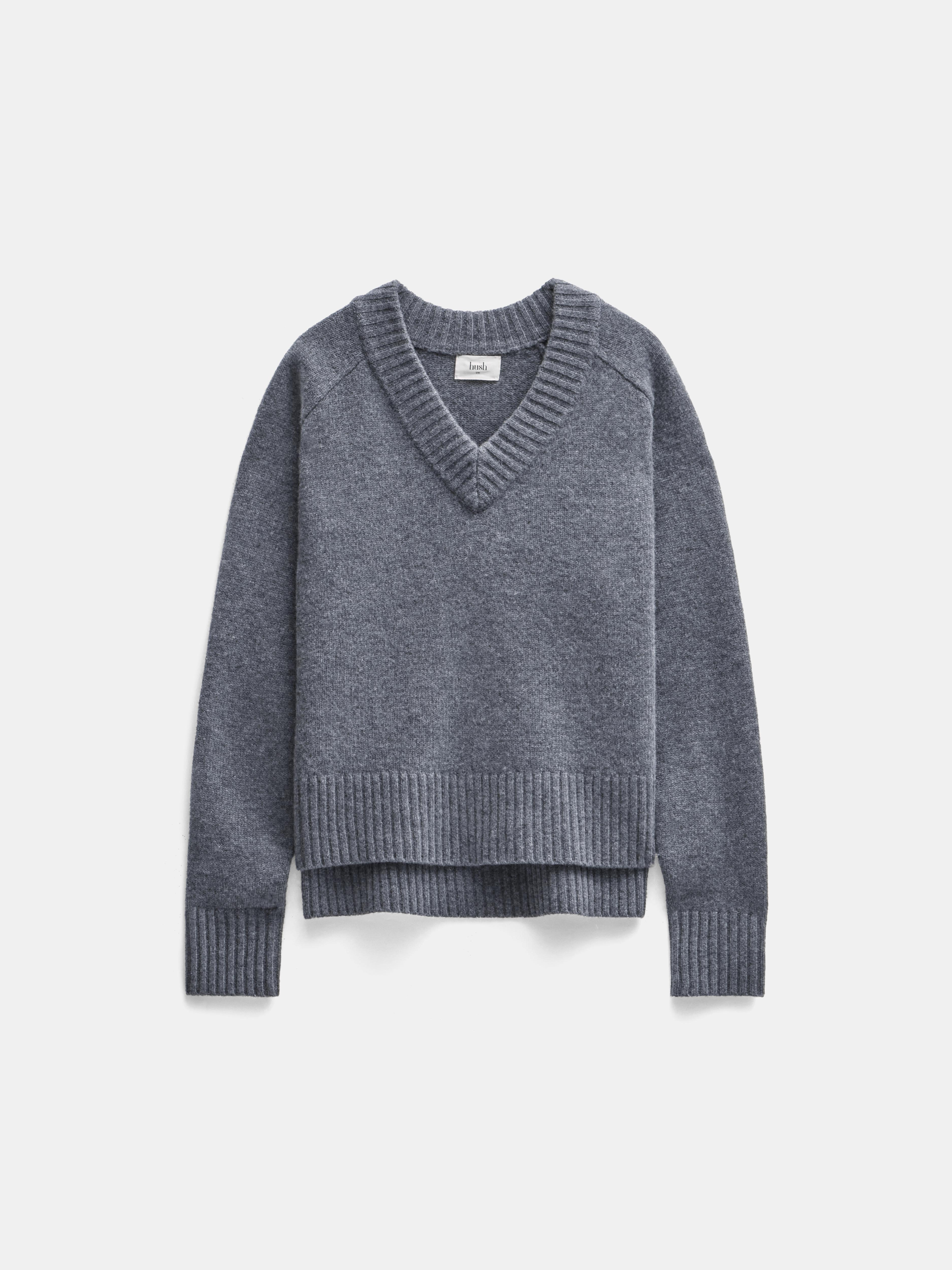 Erica Merino Wool V Neck Jumper